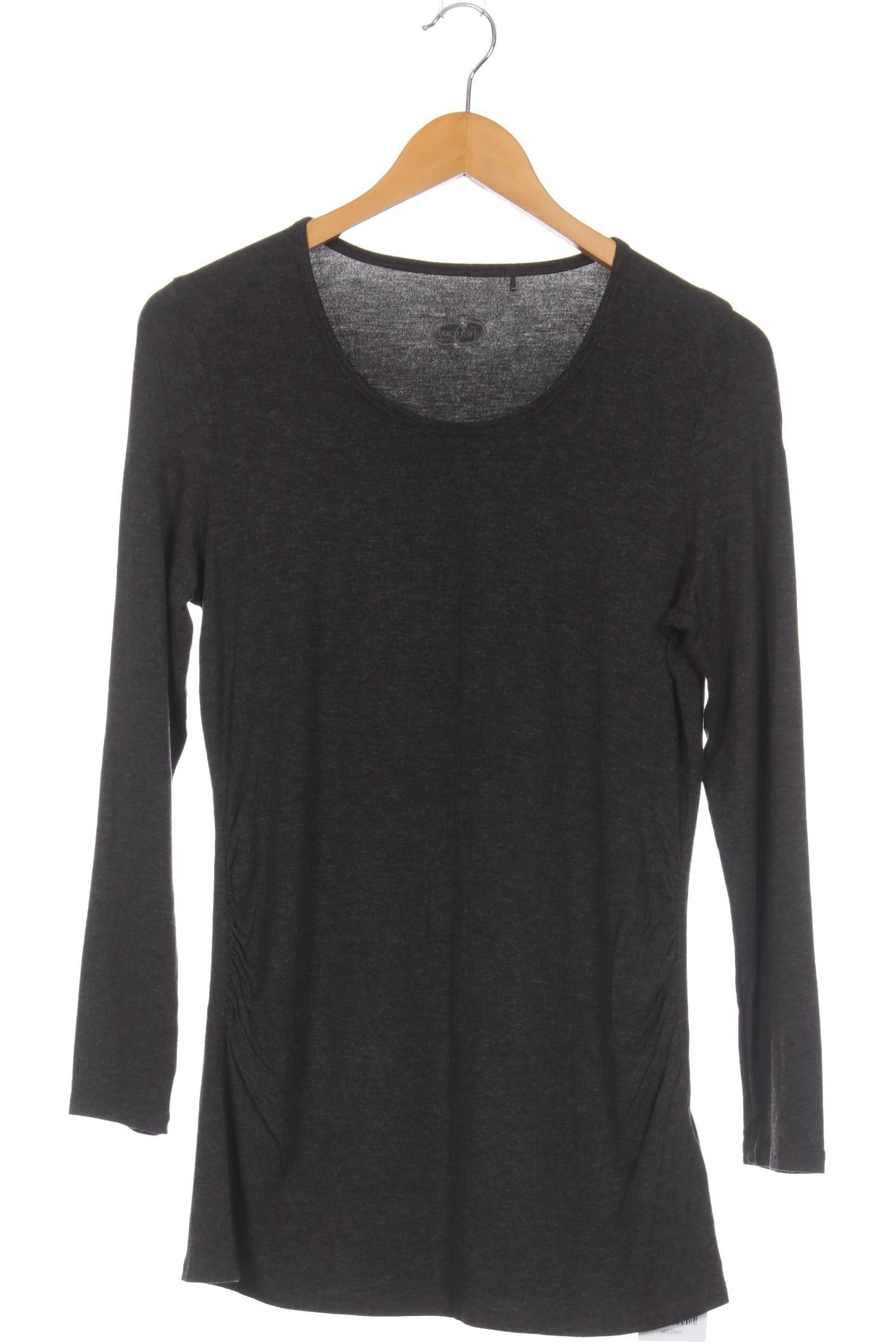 

monari Damen Langarmshirt, grau, Gr. 42