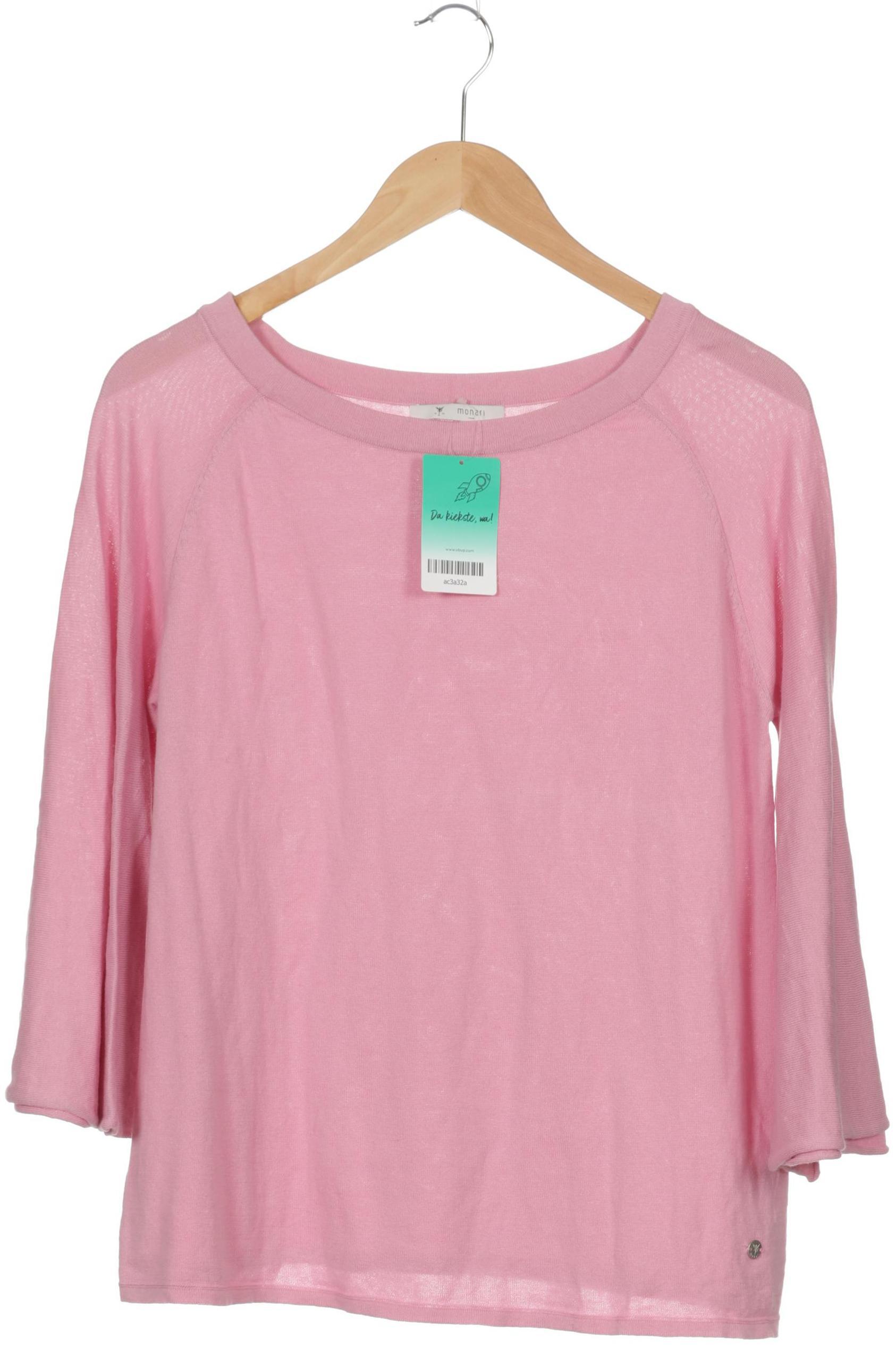 

monari Damen Langarmshirt, pink, Gr. 40