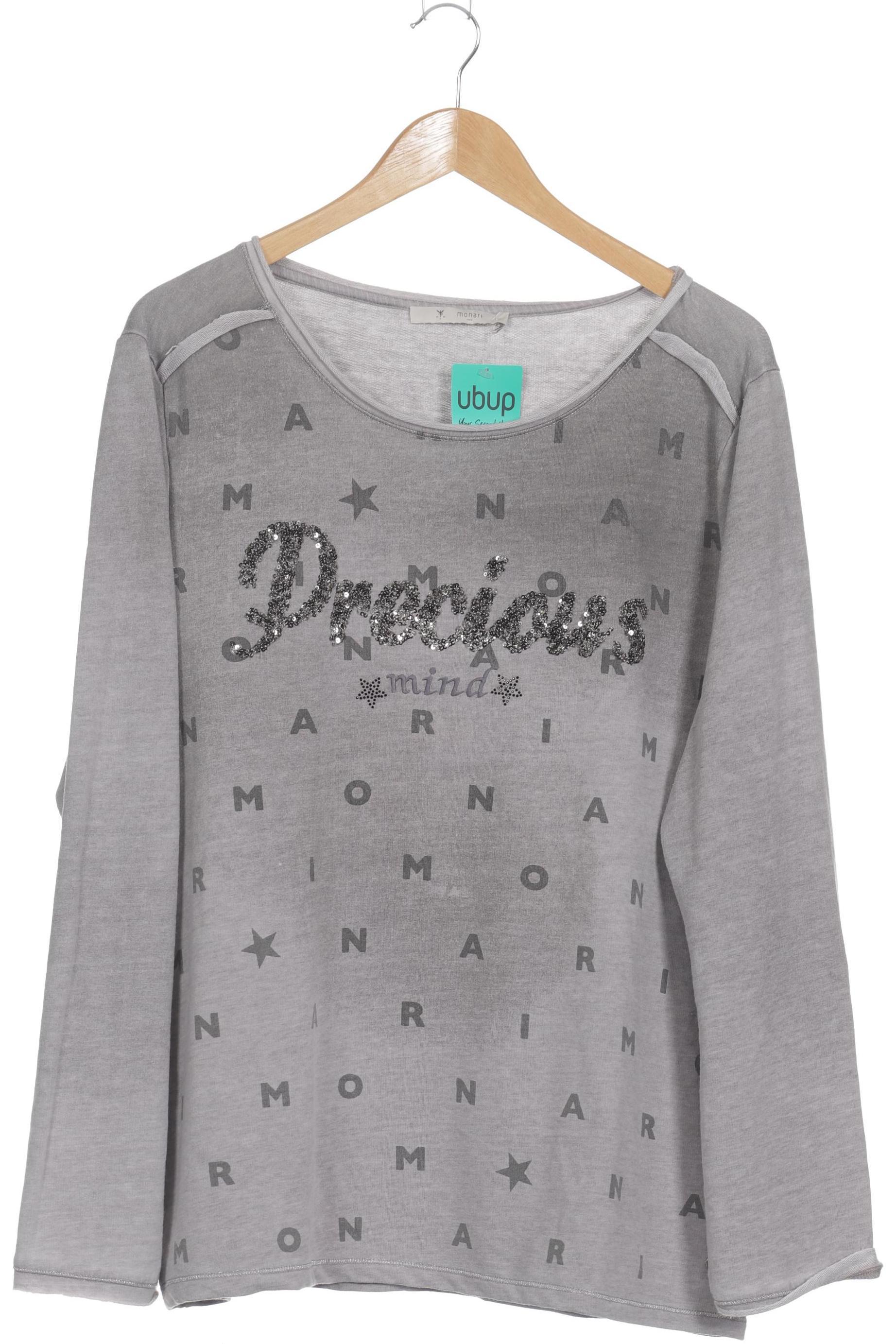 

monari Damen Sweatshirt, grau, Gr. 46