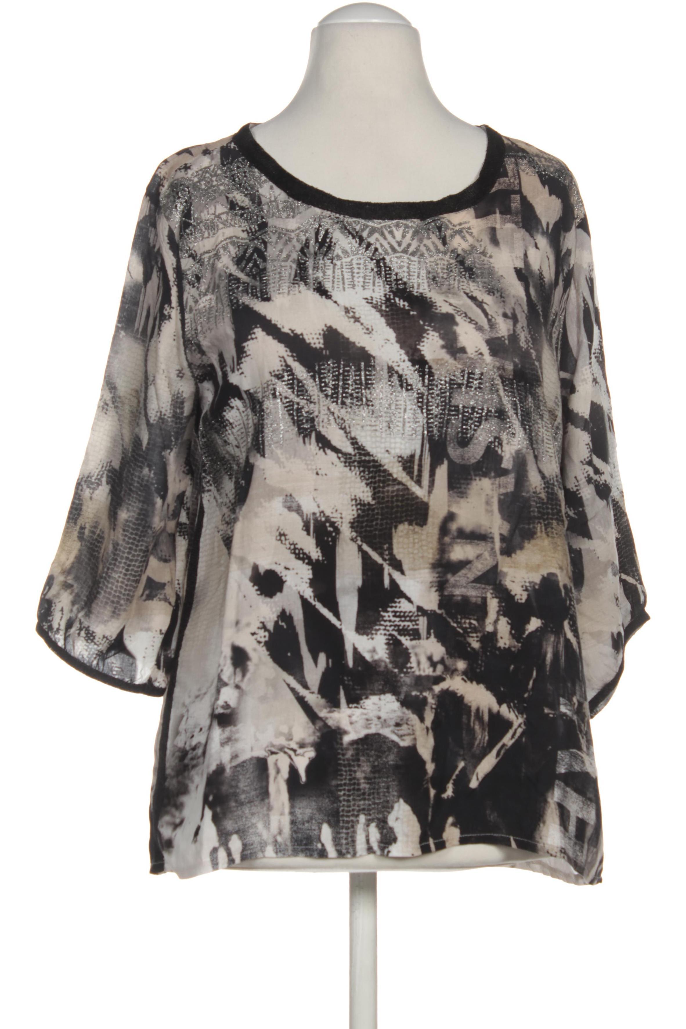 

monari Damen Langarmshirt, grau, Gr. 42