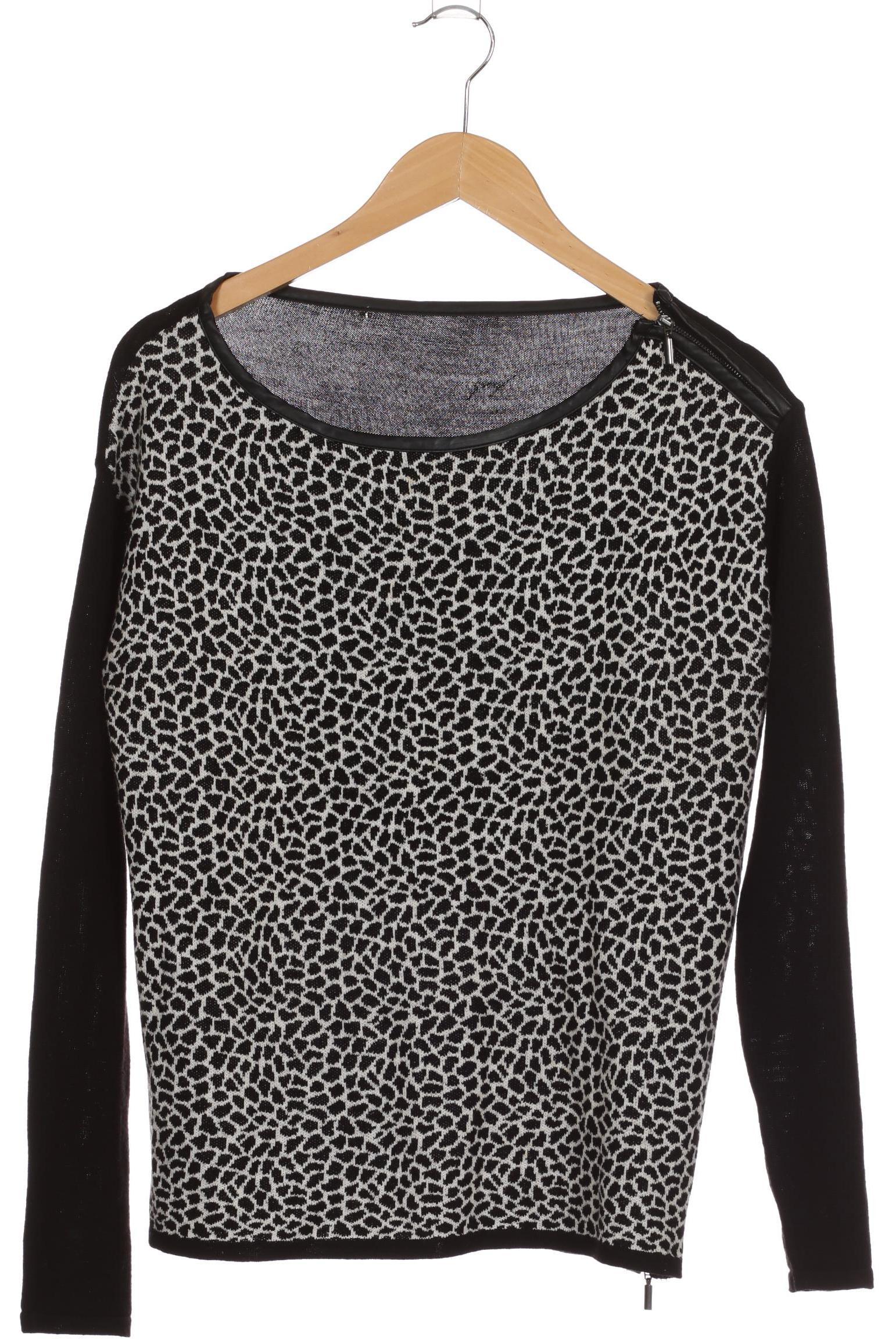 

monari Damen Langarmshirt, schwarz, Gr. 34