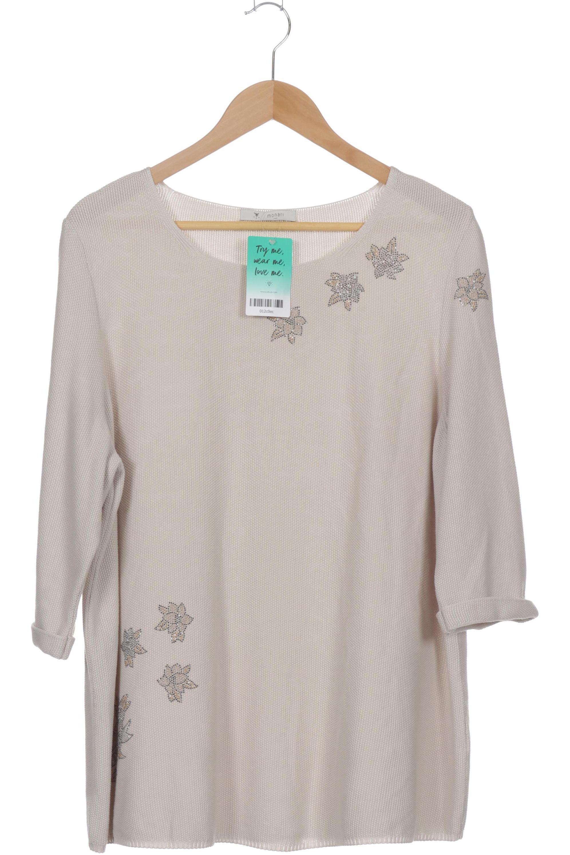 

monari Damen Pullover, beige, Gr.