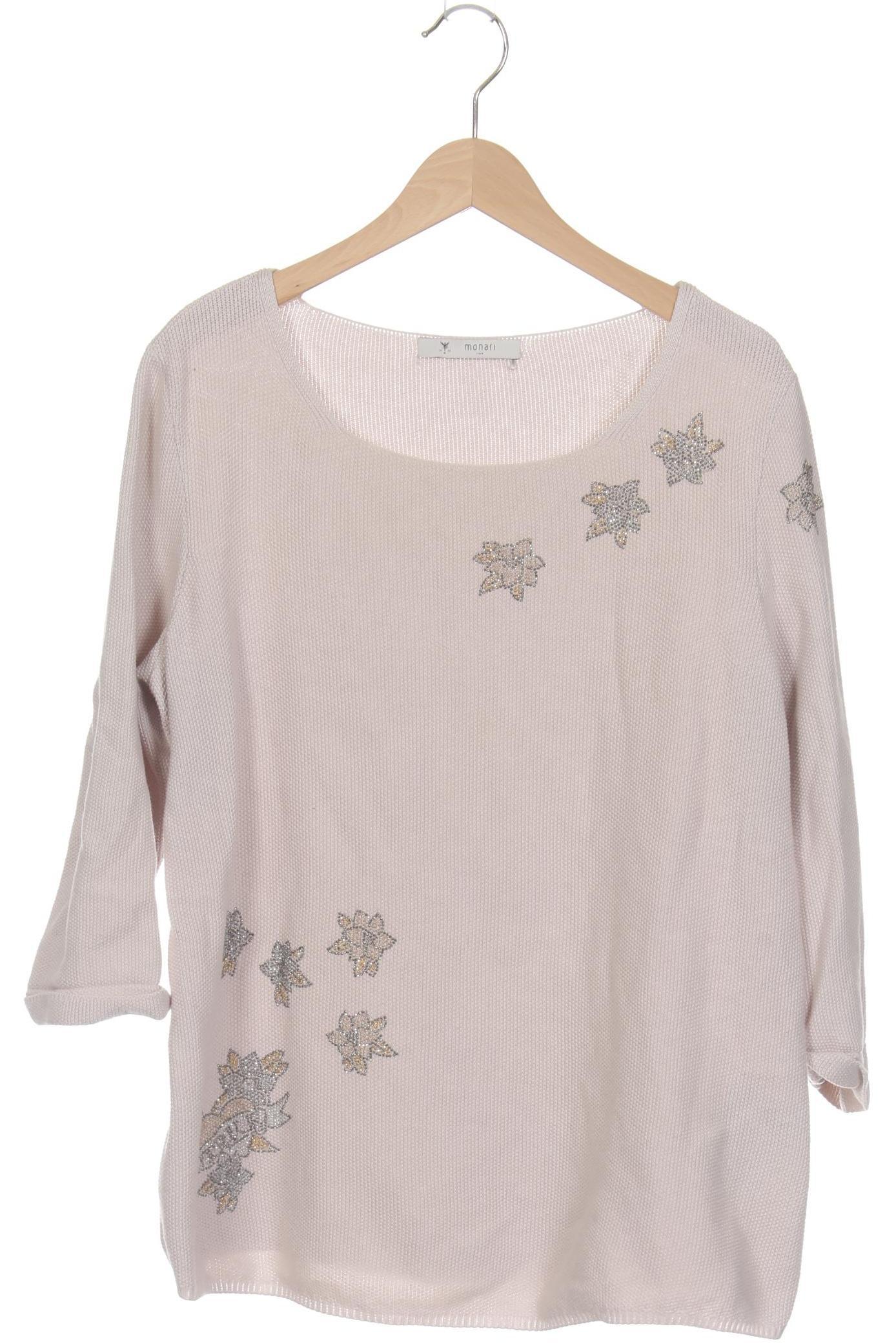 

monari Damen Pullover, beige, Gr.