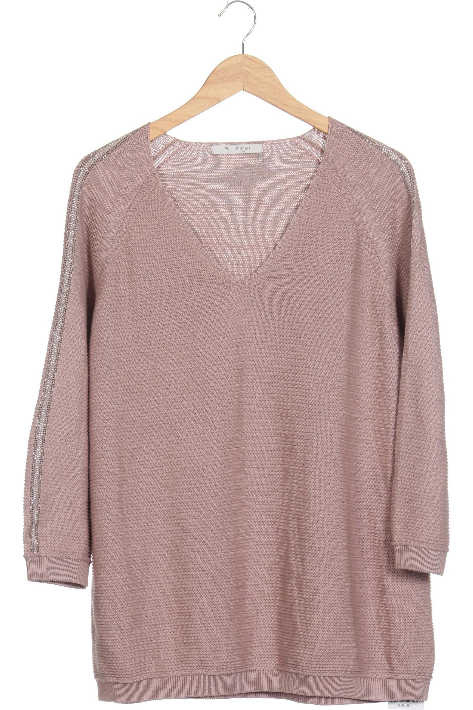 

monari Damen Pullover, braun, Gr. 46