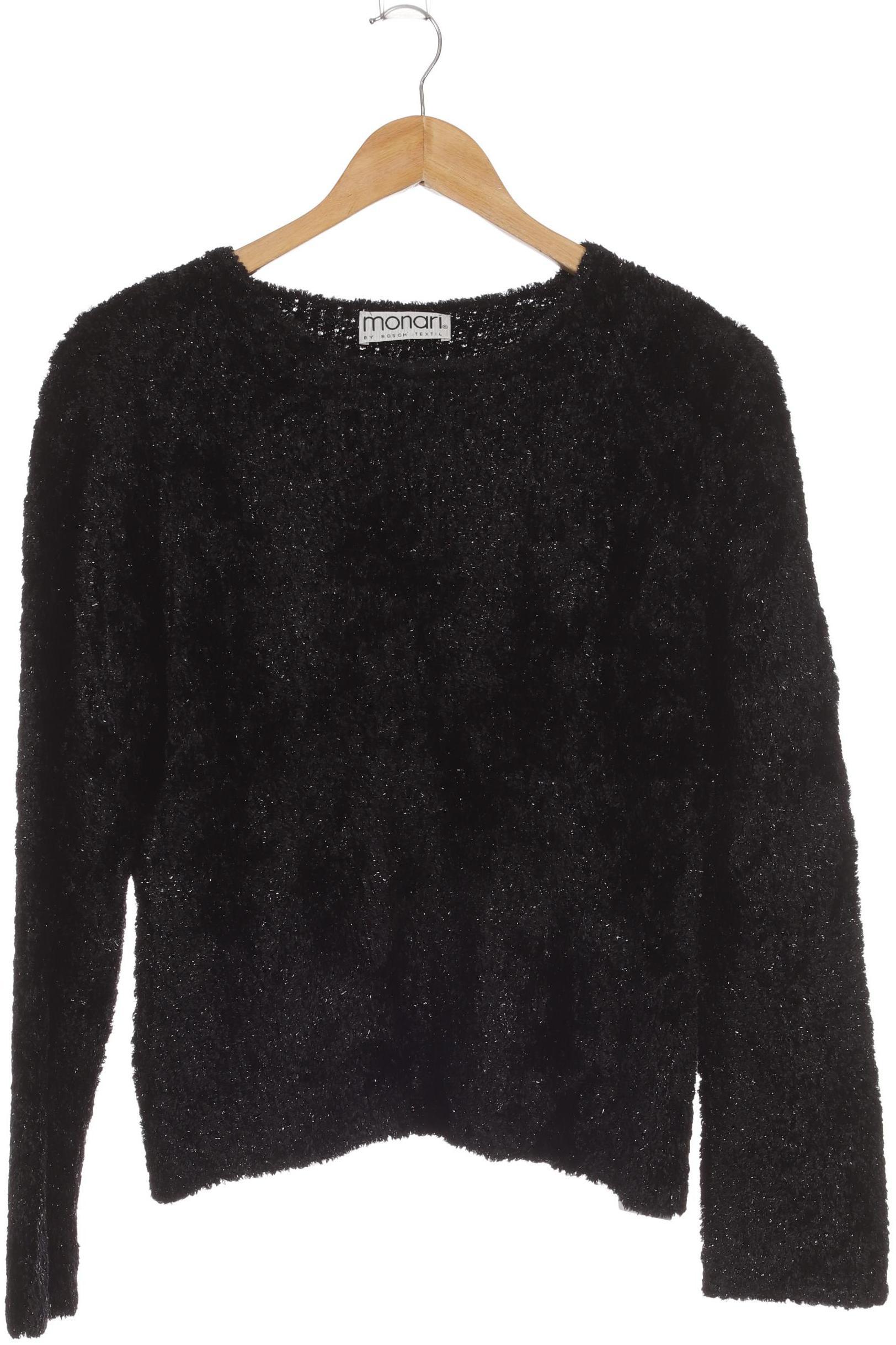 

monari Damen Pullover, schwarz, Gr. 42