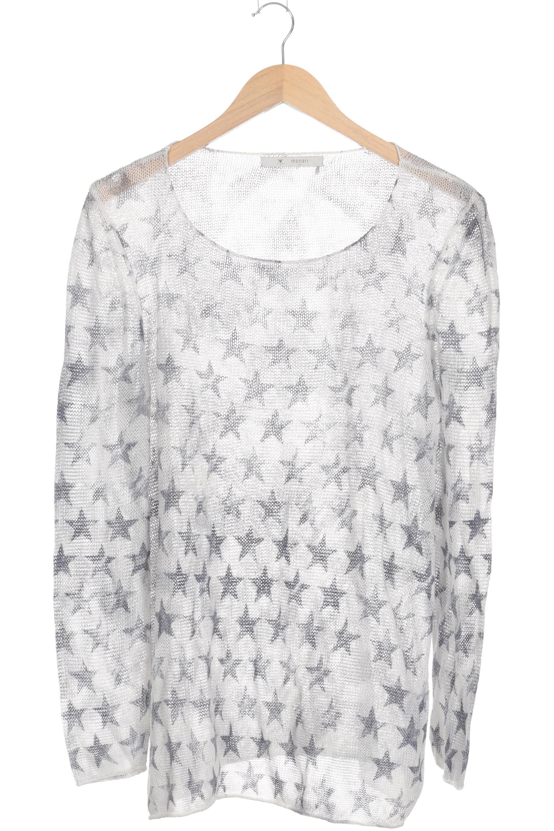 

monari Damen Pullover, grau, Gr. 44