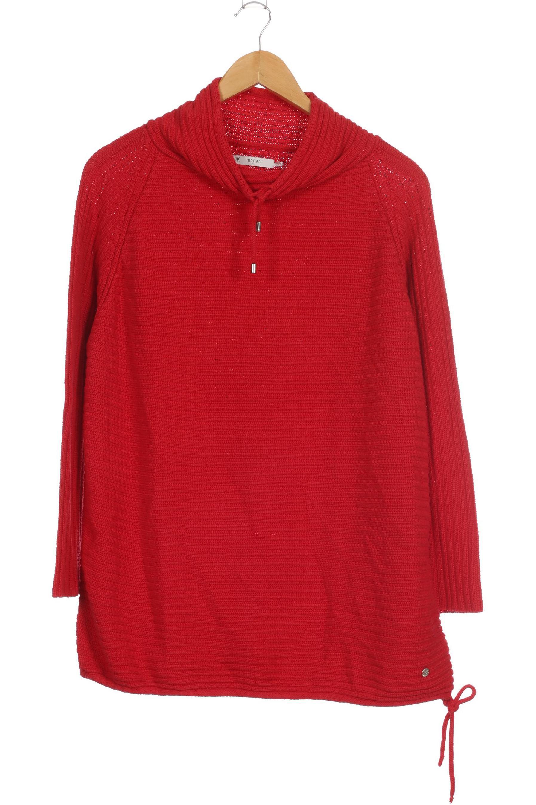 

monari Damen Pullover, rot, Gr. 46