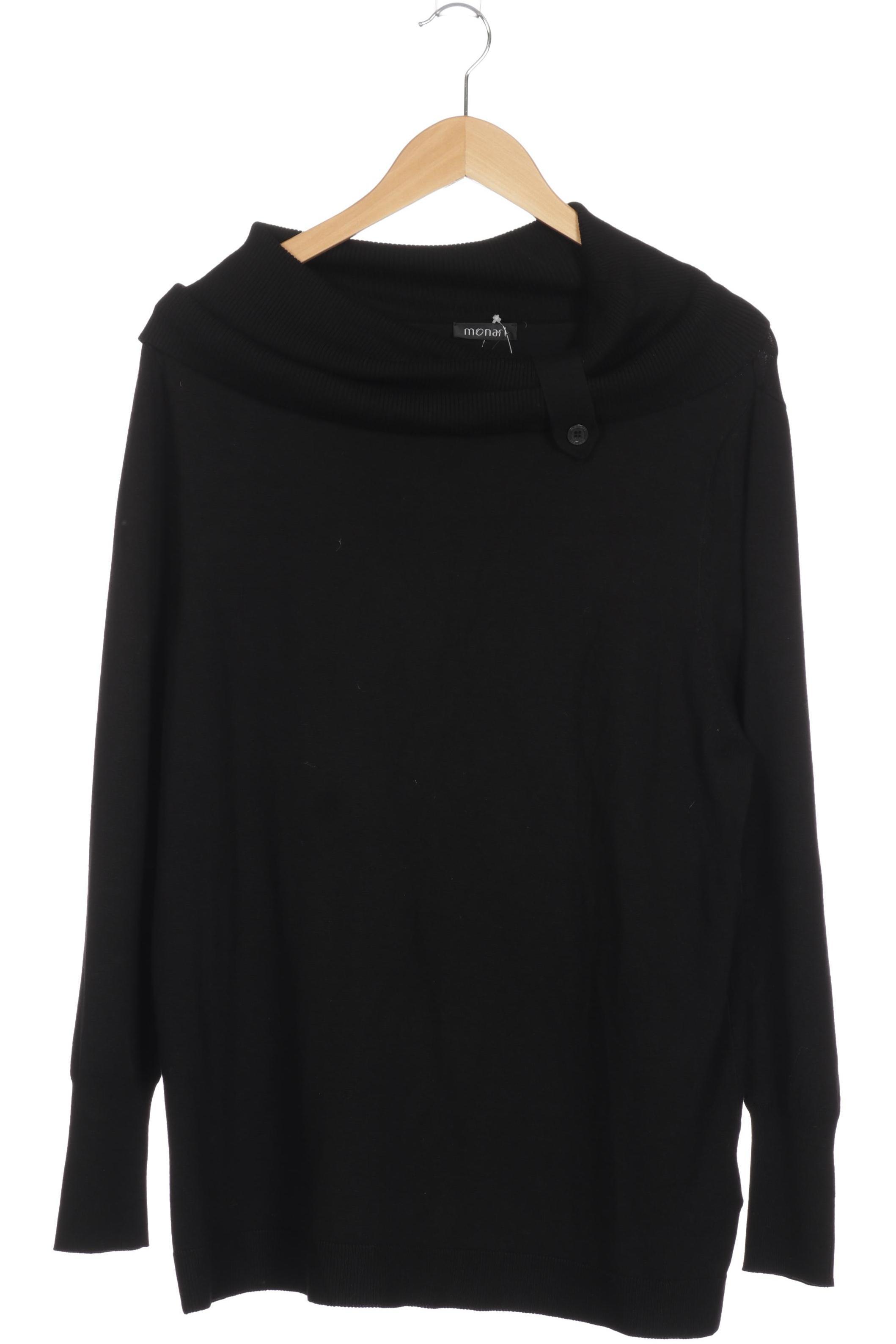 

monari Damen Pullover, schwarz, Gr. 48