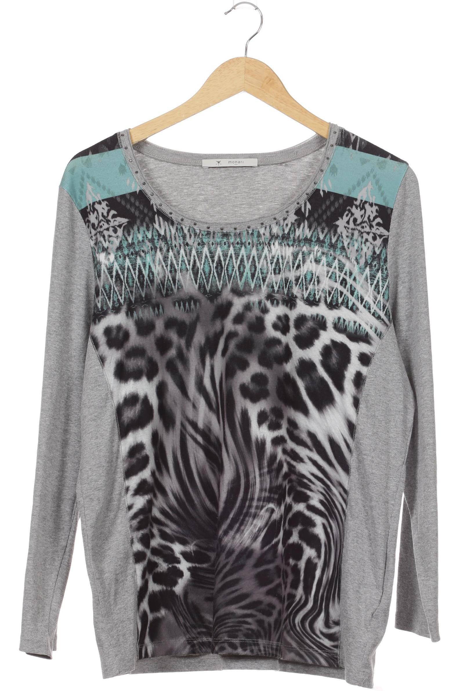 

monari Damen Pullover, grau, Gr. 46