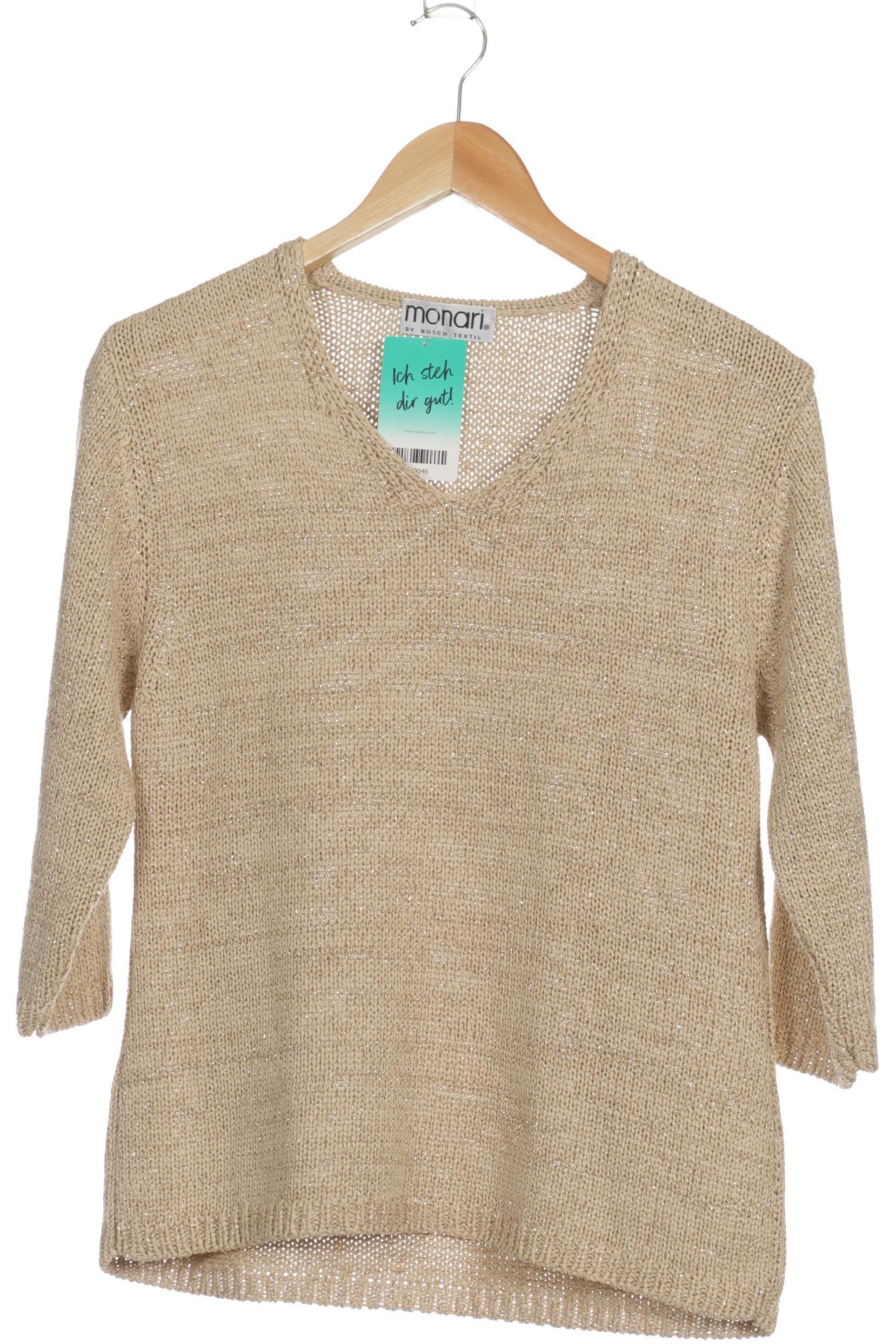 

monari Damen Pullover, beige, Gr.
