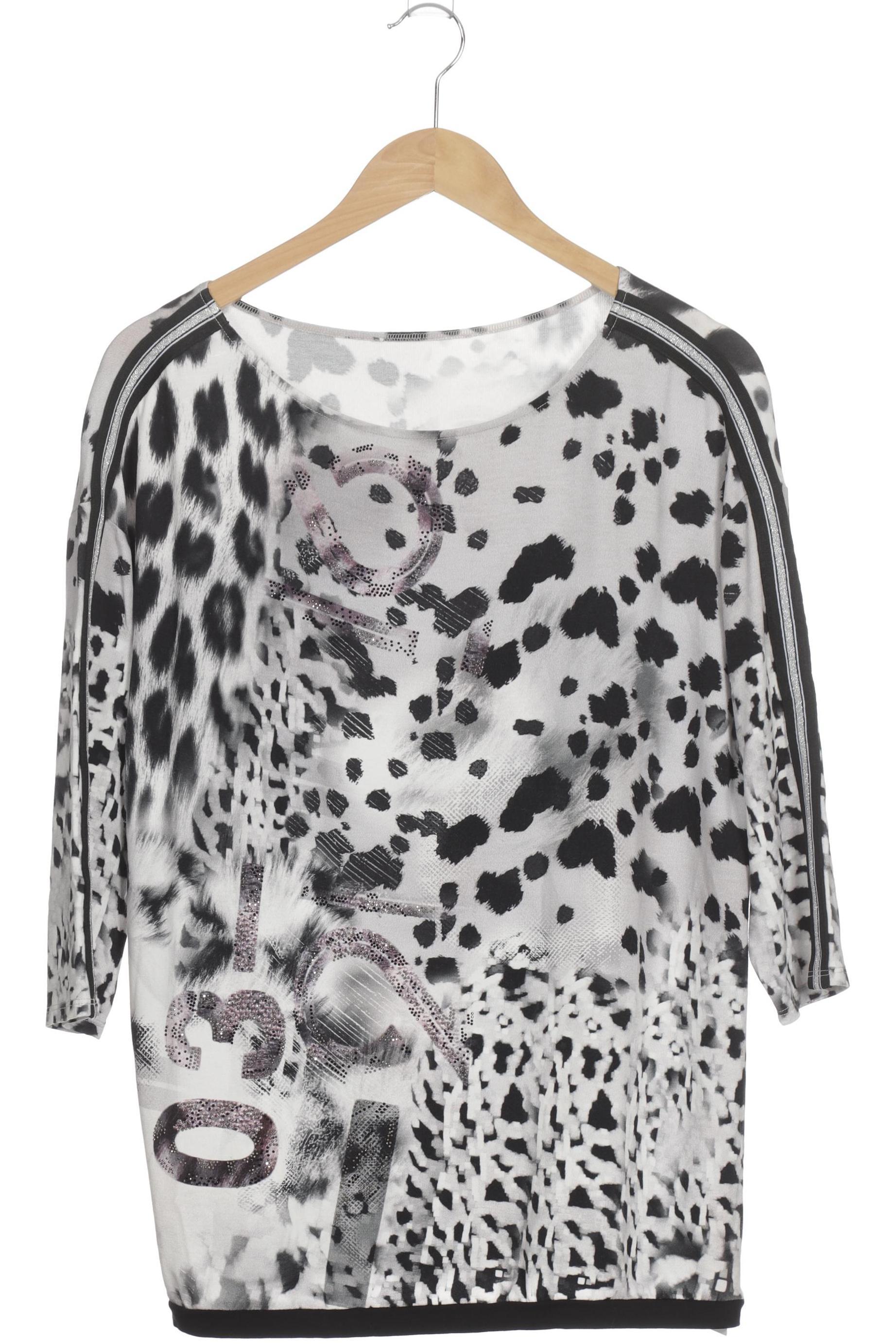 

monari Damen Langarmshirt, grau, Gr. 42