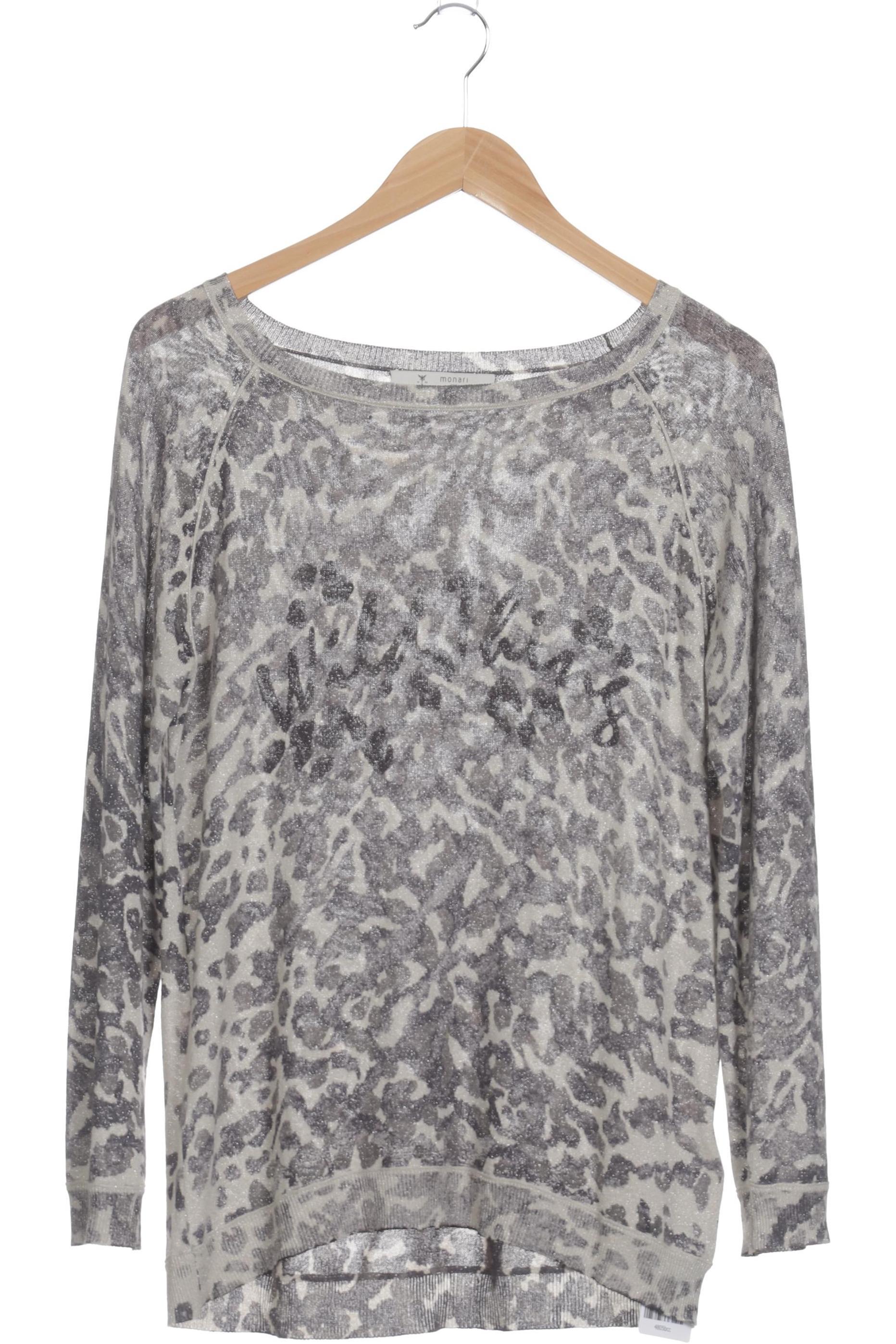 

monari Damen Pullover, grau, Gr. 40