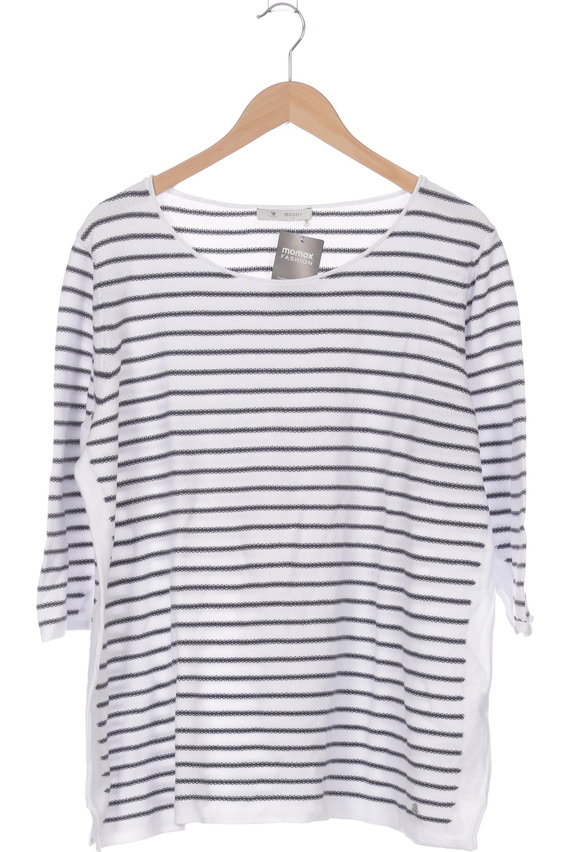 

monari Damen Pullover, weiß, Gr. 46