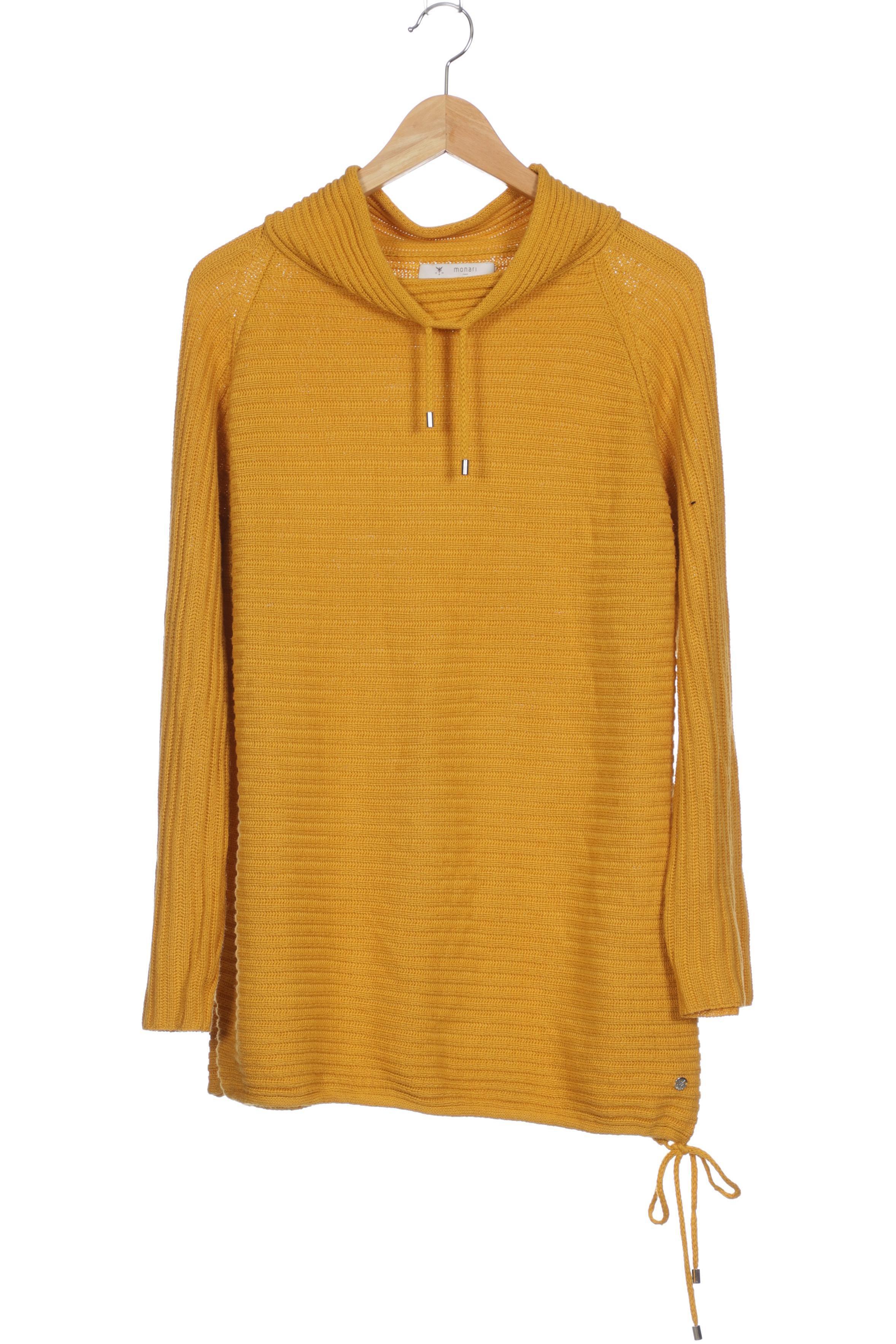 

monari Damen Pullover, gelb, Gr.