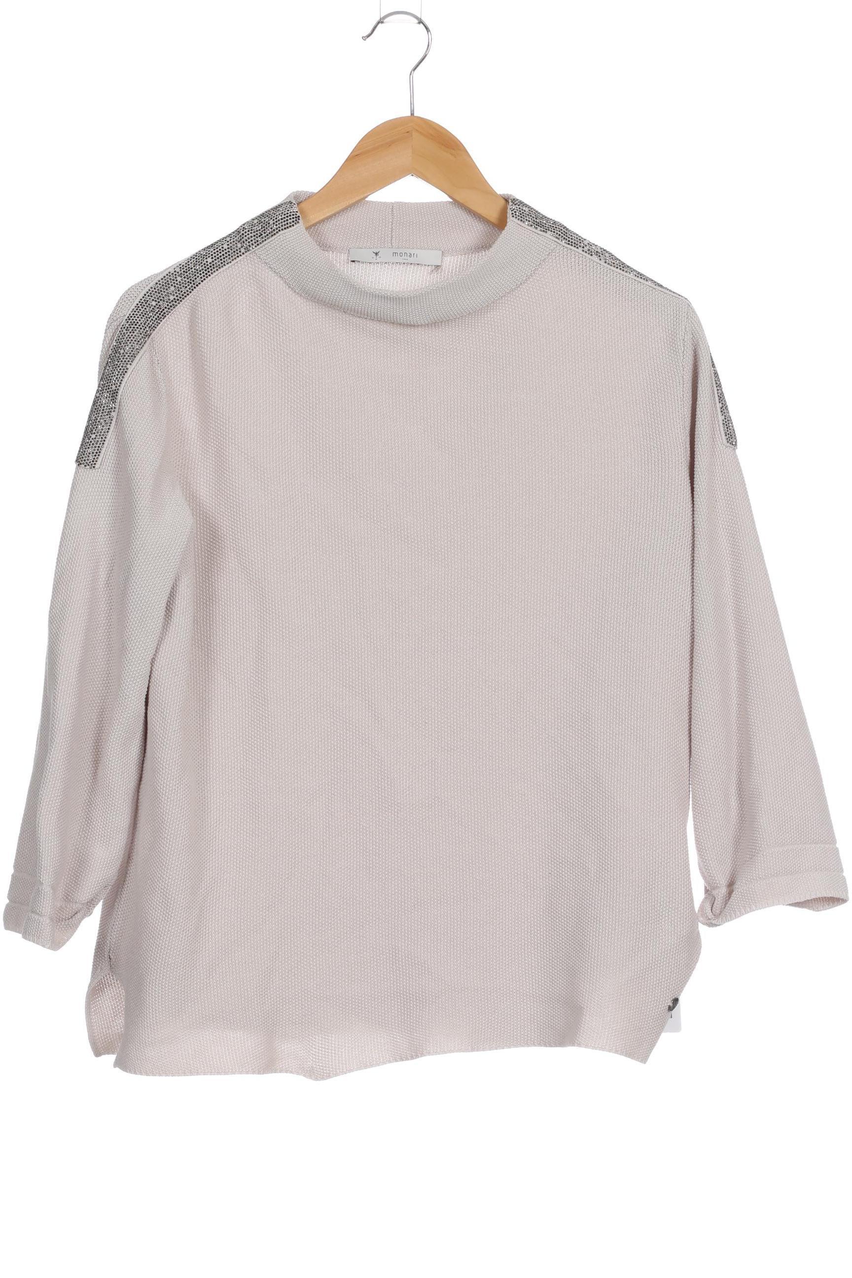 

monari Damen Pullover, beige, Gr. 42