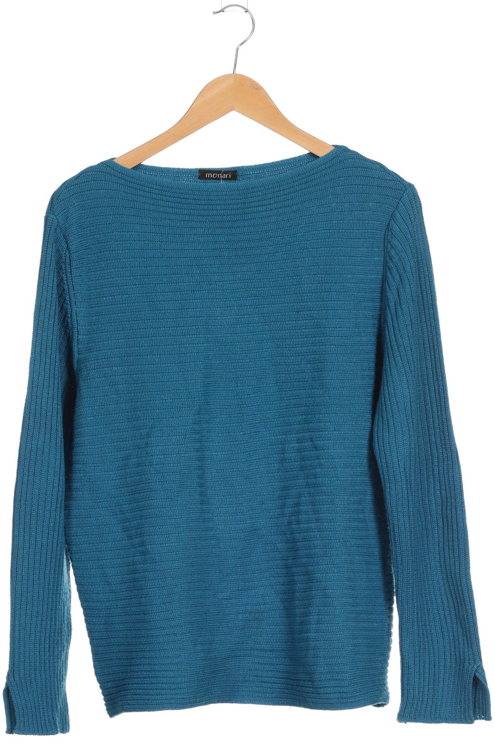 

monari Damen Pullover, türkis, Gr. 44