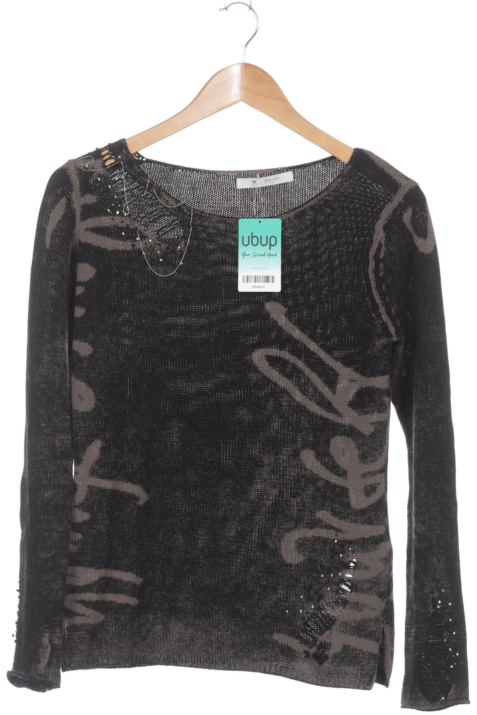 

monari Damen Pullover, schwarz, Gr. 36