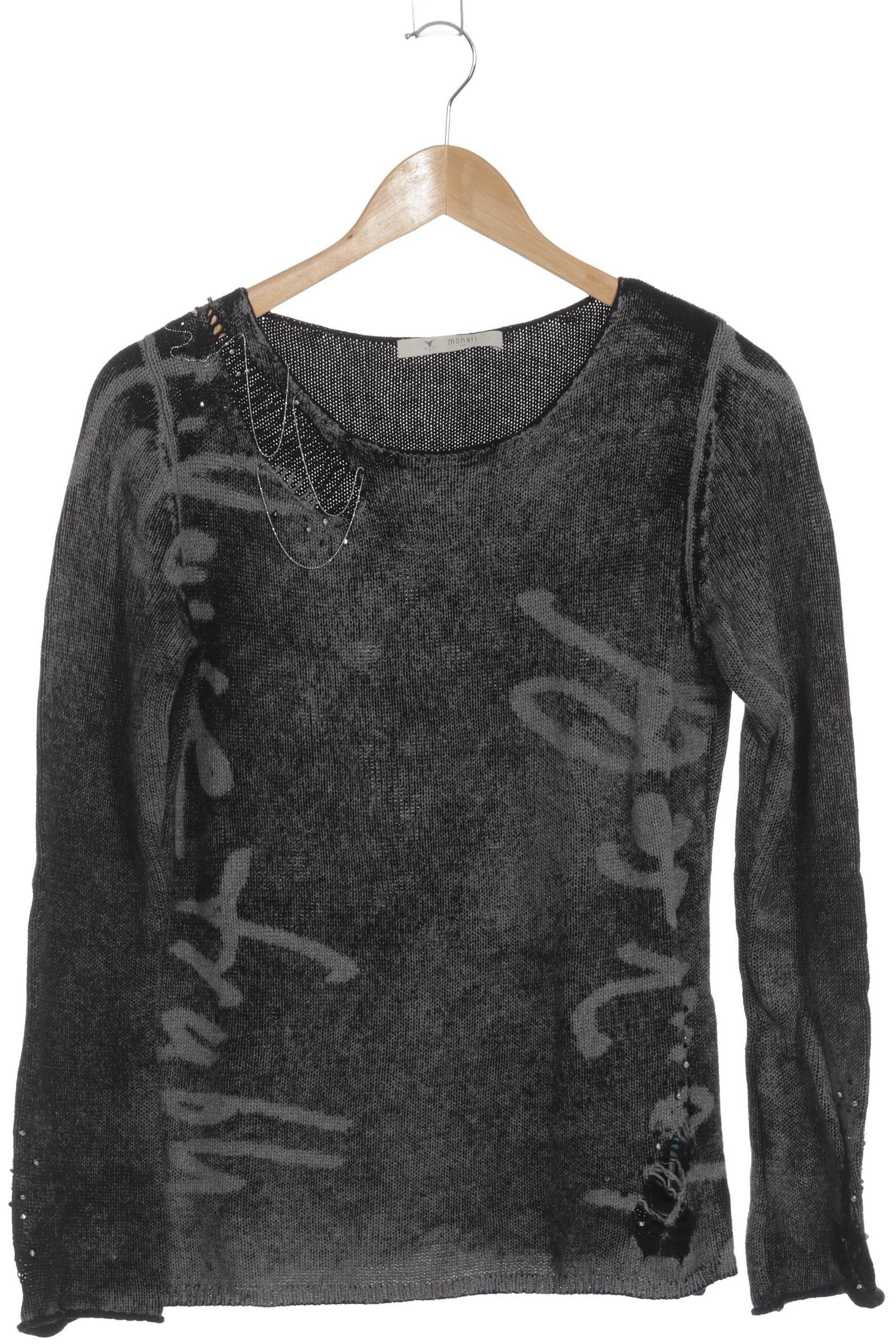 

monari Damen Pullover, grau, Gr. 42