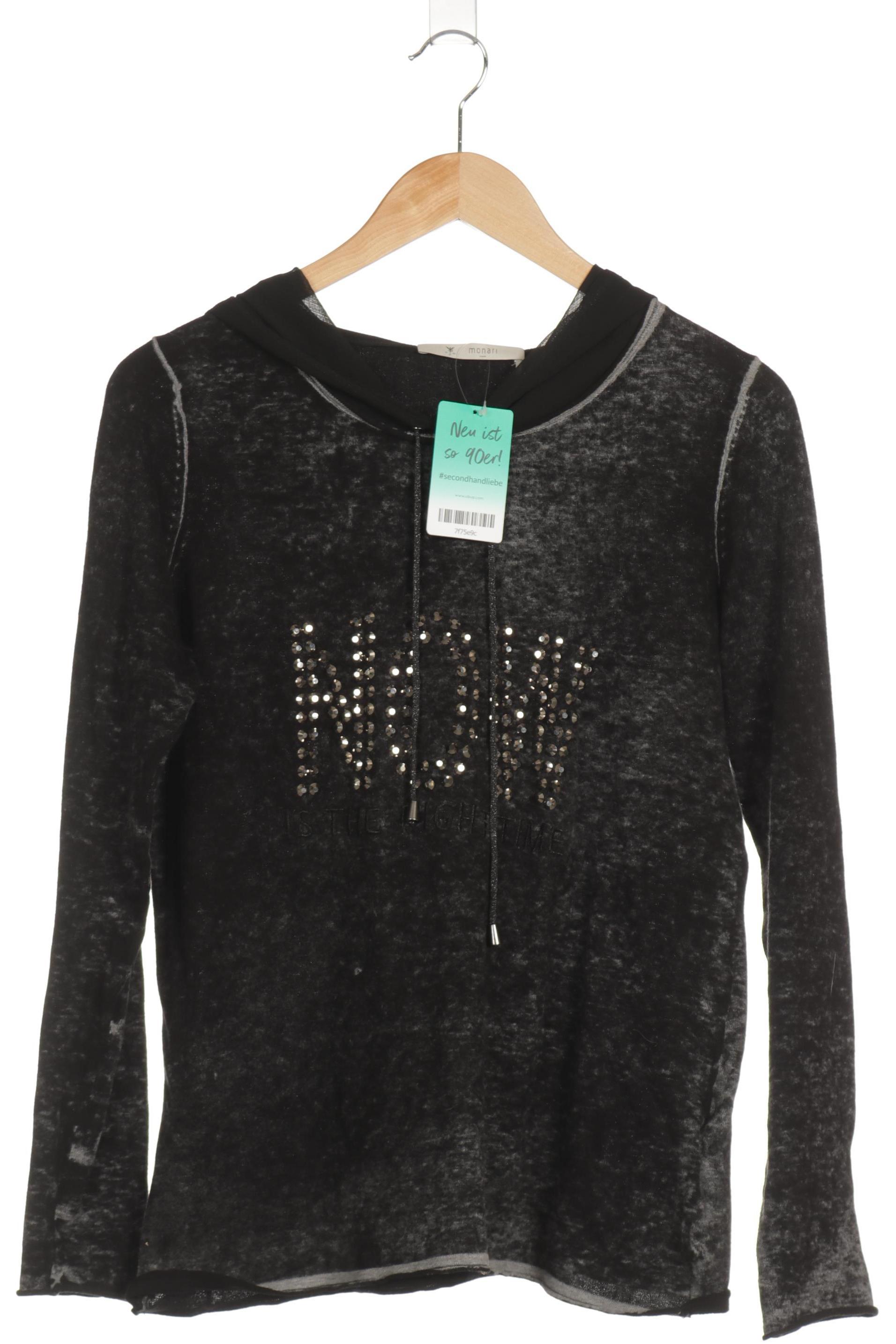 

monari Damen Pullover, schwarz, Gr. 38