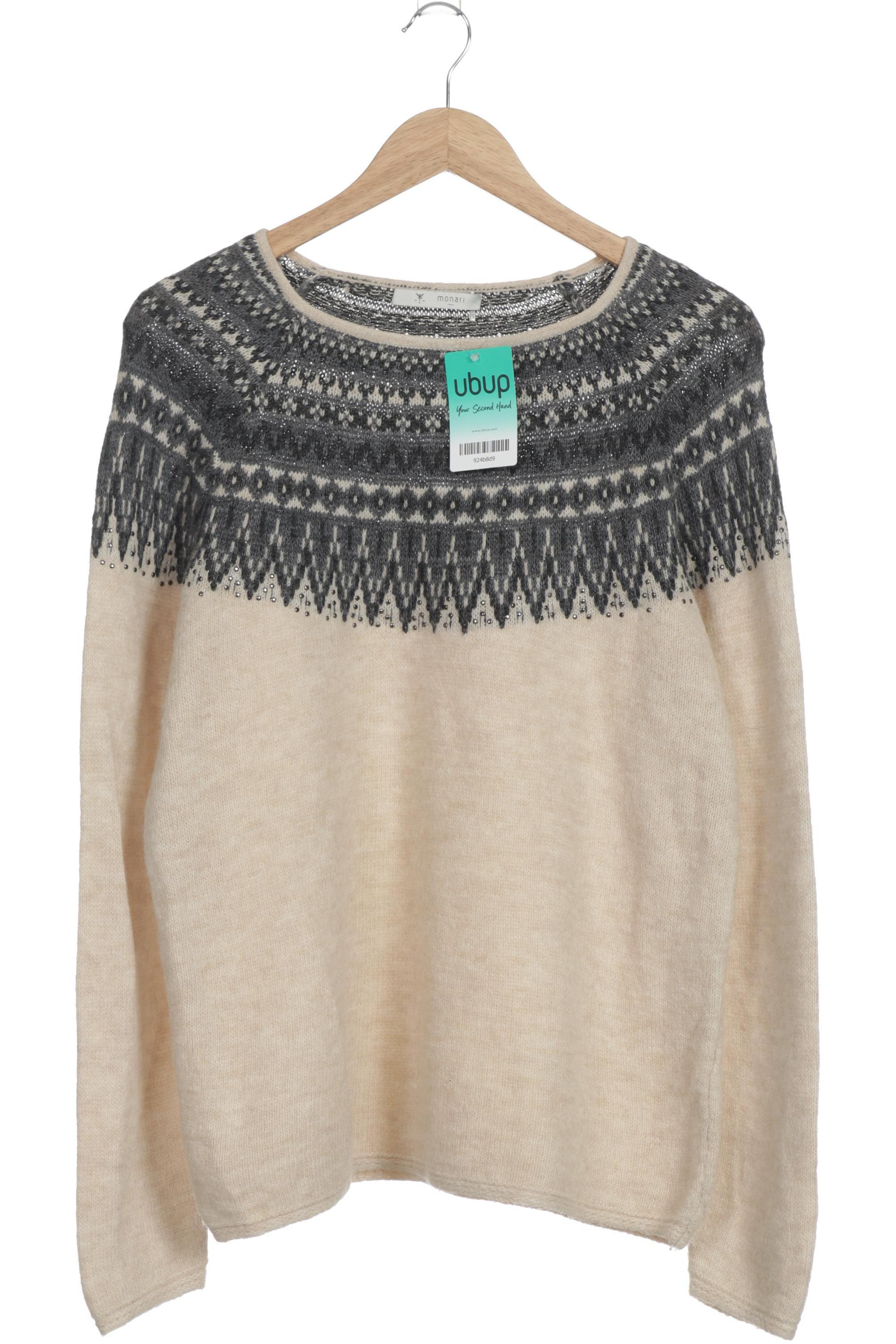 

monari Damen Pullover, beige, Gr.