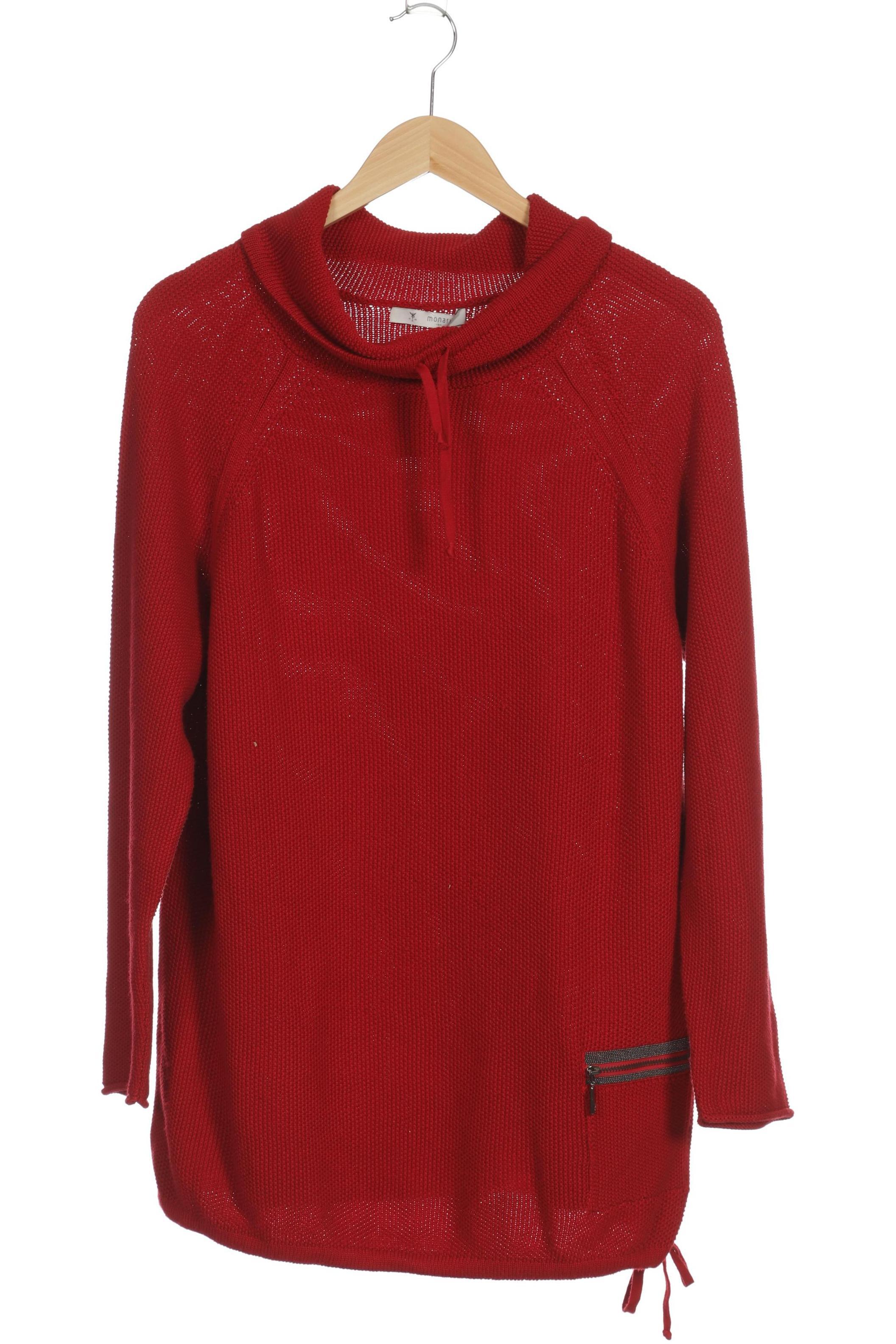 

monari Damen Pullover, rot, Gr. 42