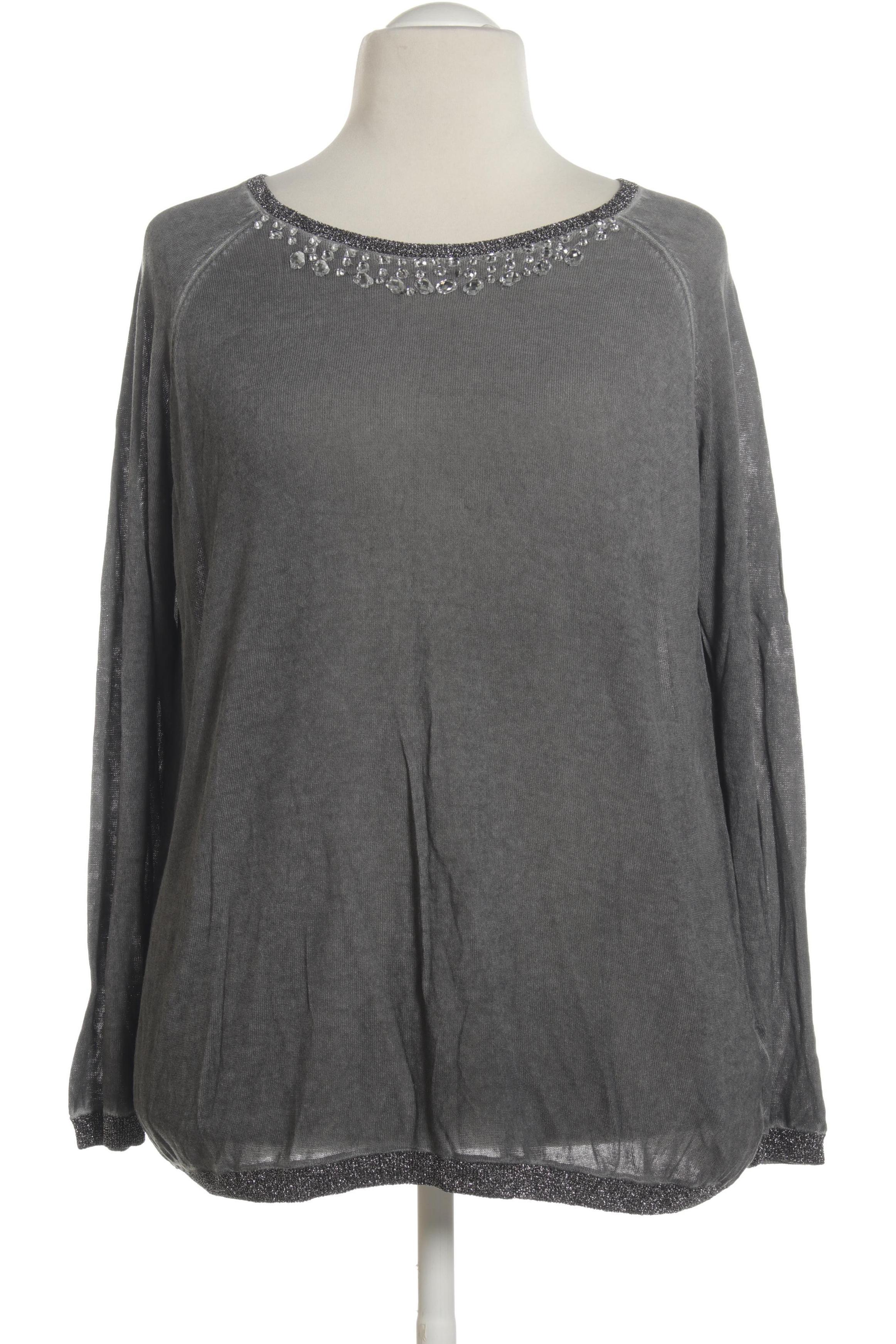 

monari Damen Pullover, grau, Gr. 46