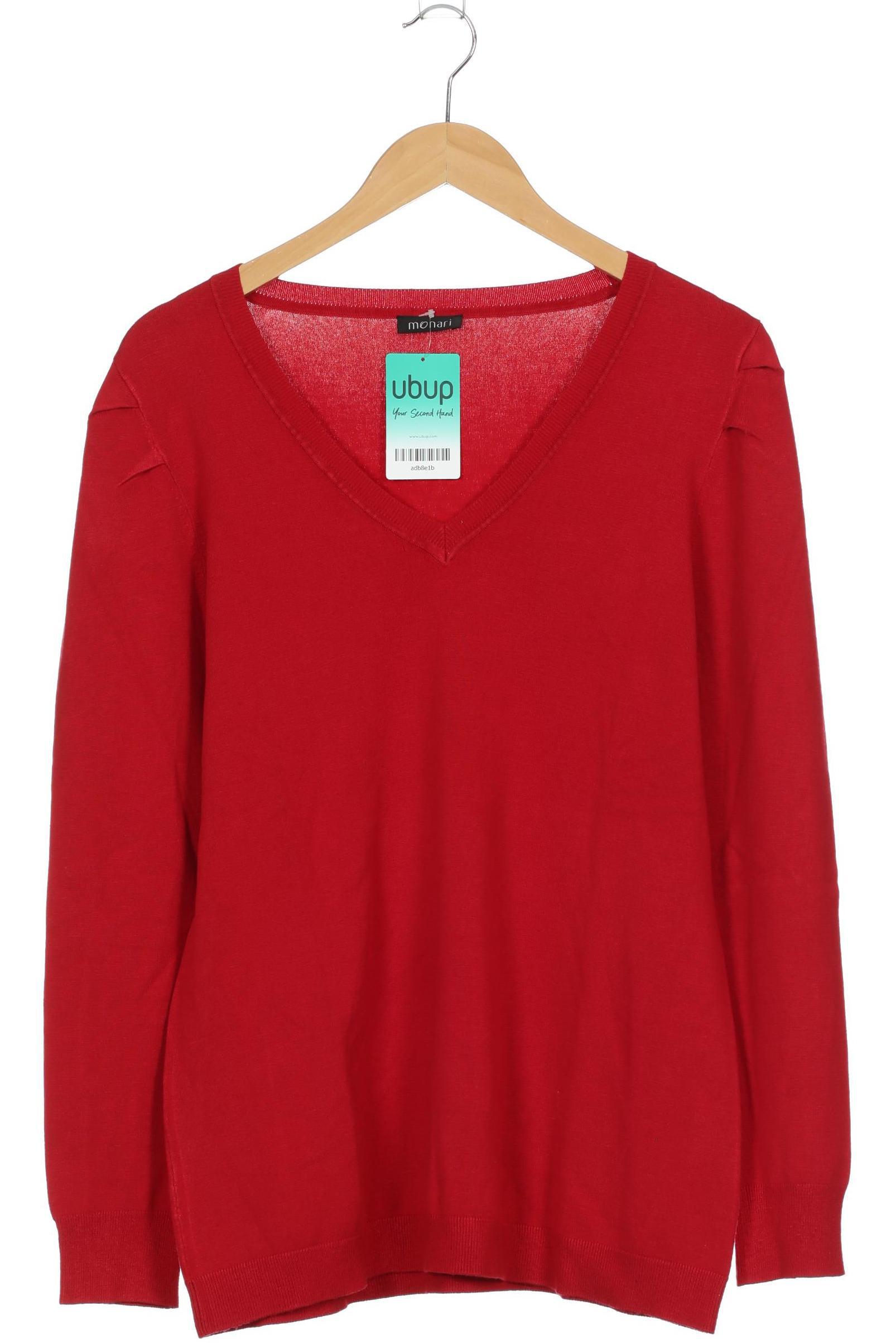 

monari Damen Pullover, rot, Gr. 44