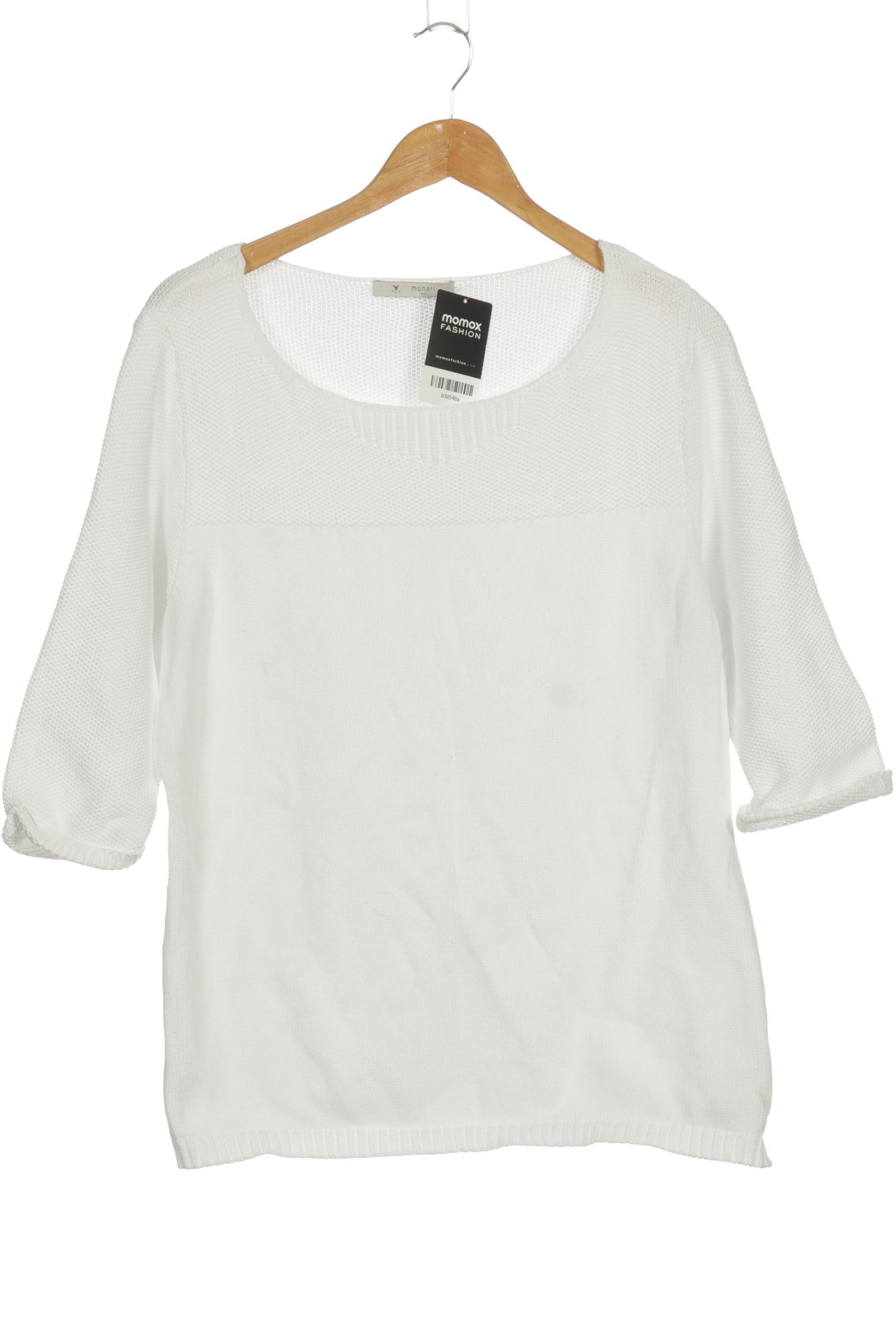 

monari Damen Pullover, weiß, Gr. 44