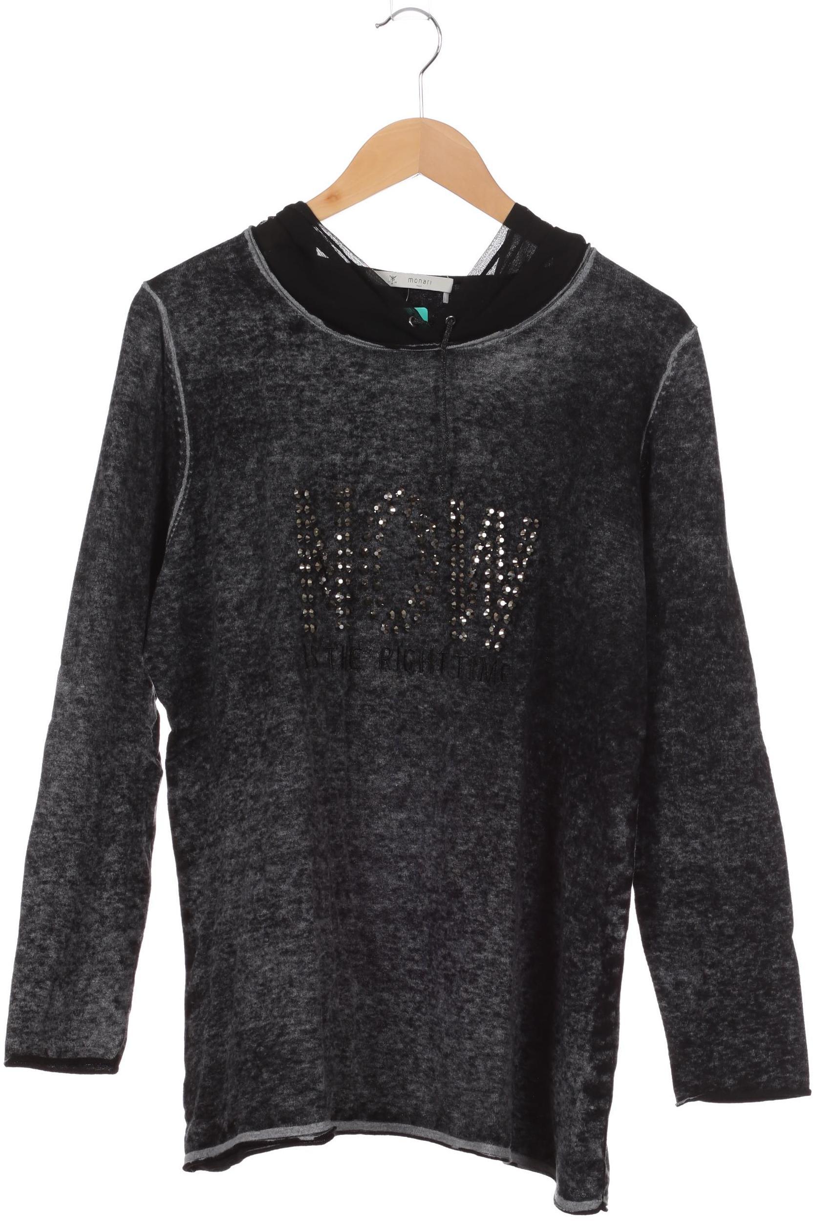 

monari Damen Pullover, schwarz, Gr. 46