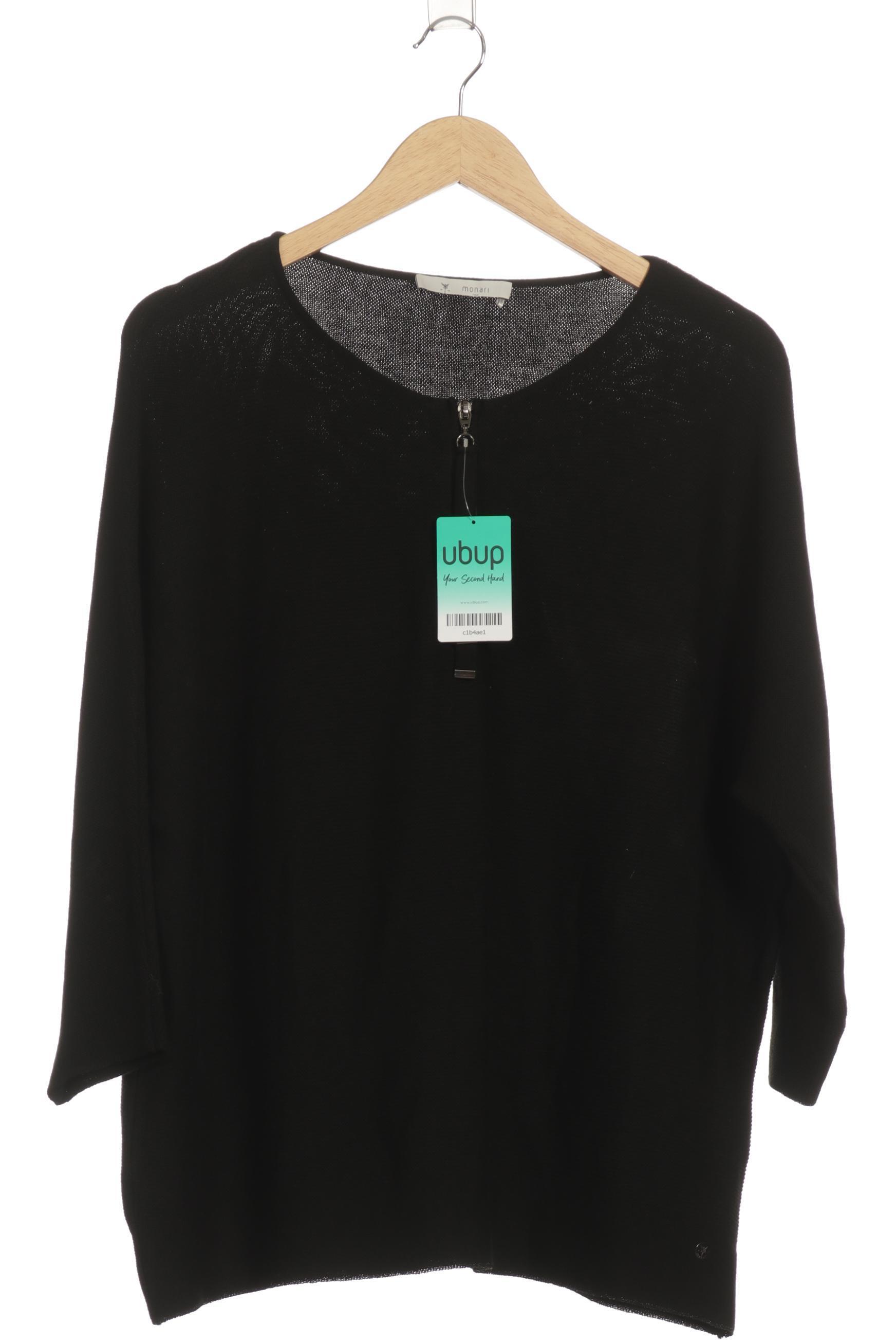 

monari Damen Pullover, schwarz, Gr. 44