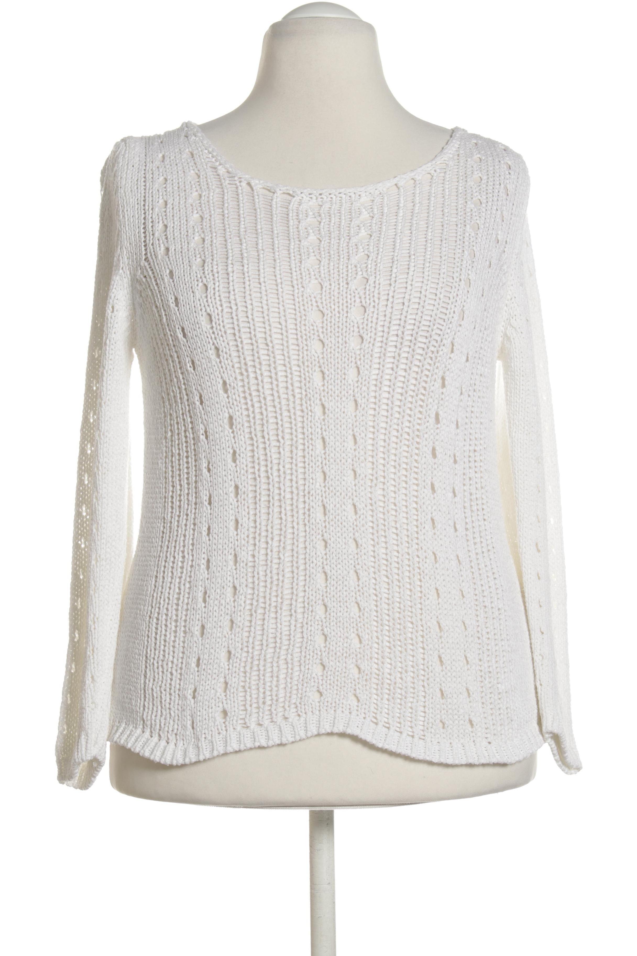 Thumbnail - monari Damen Pullover, weiß, Gr.