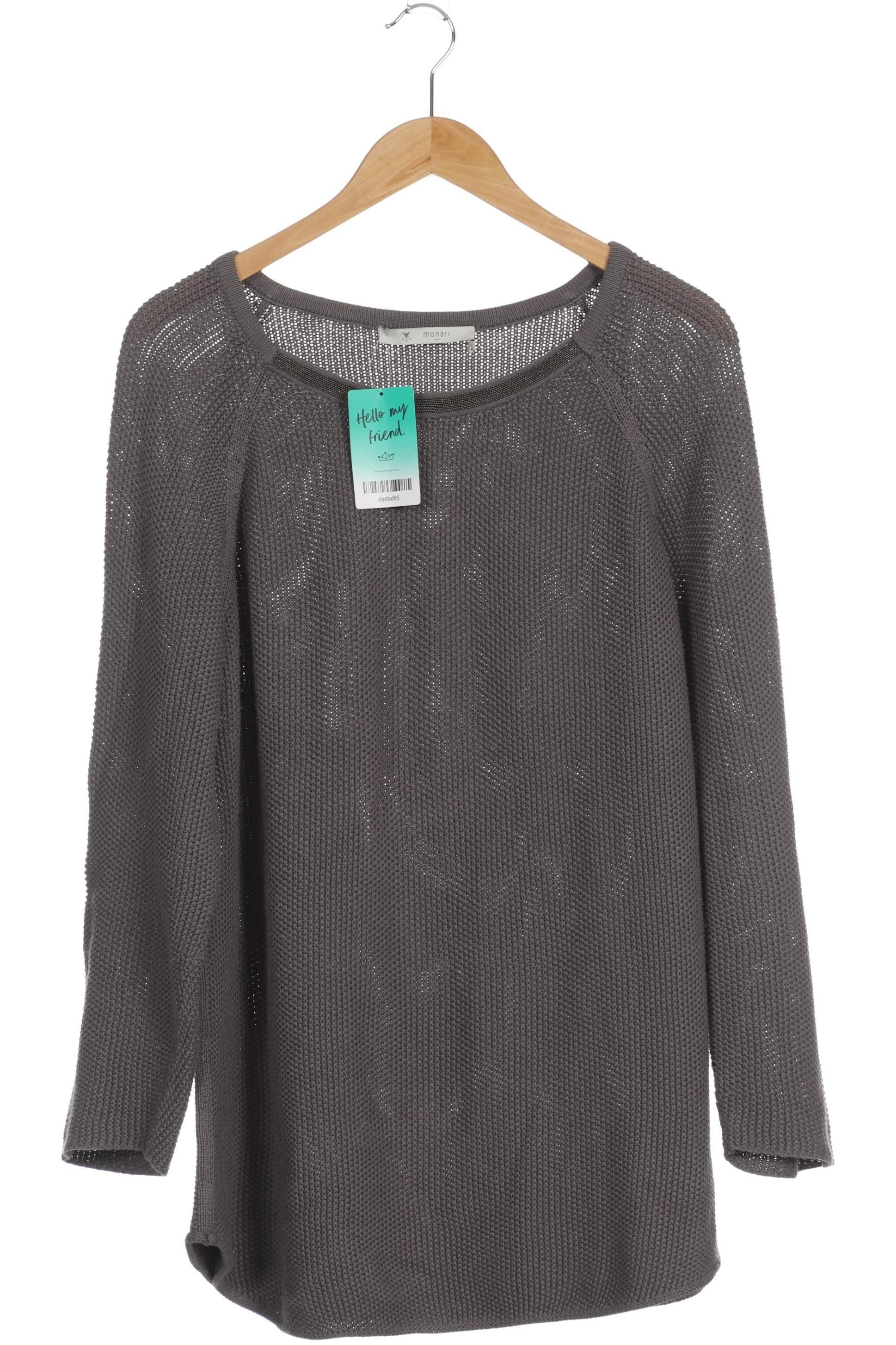 

monari Damen Pullover, grau, Gr. 46