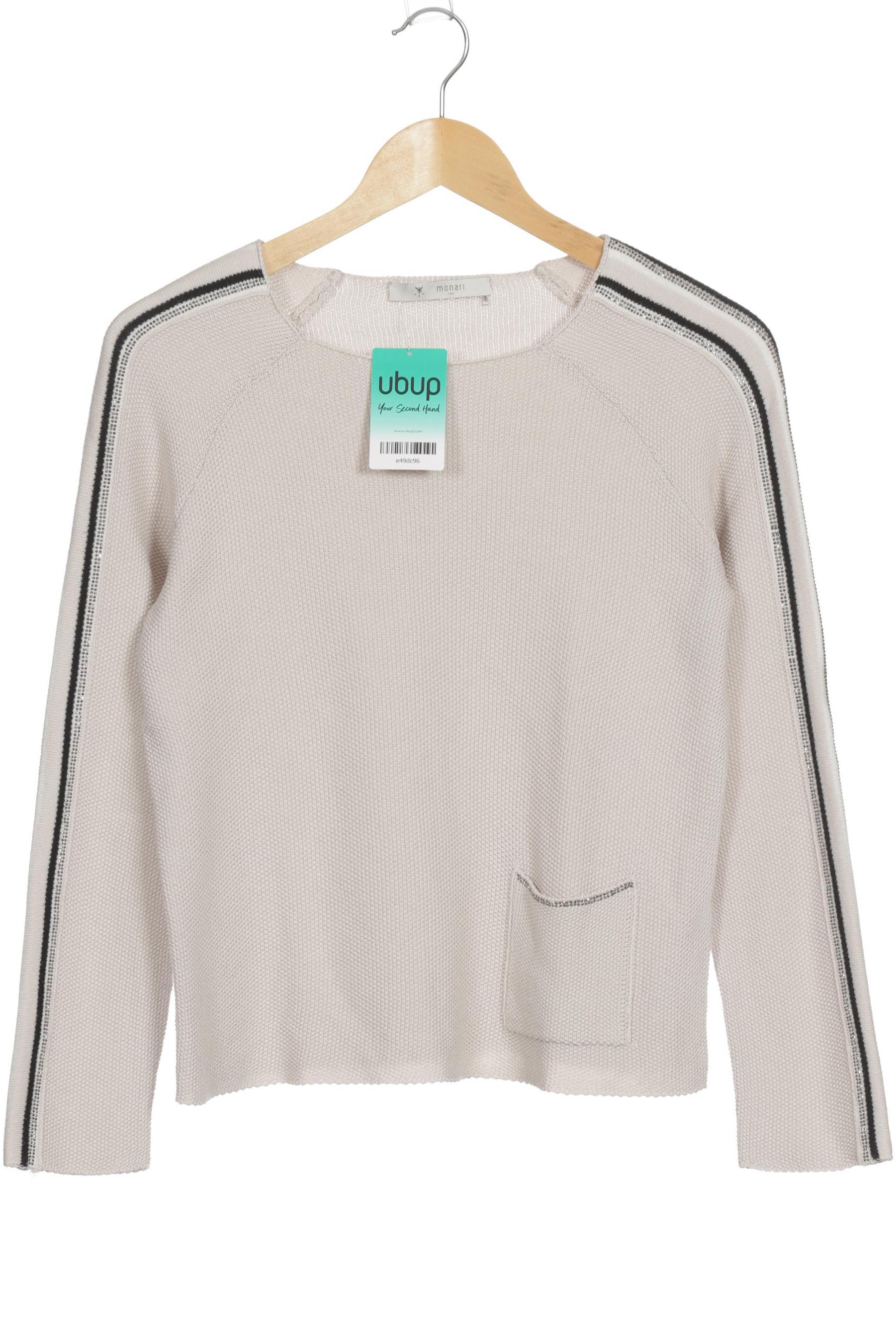 

monari Damen Pullover, grau, Gr. 34