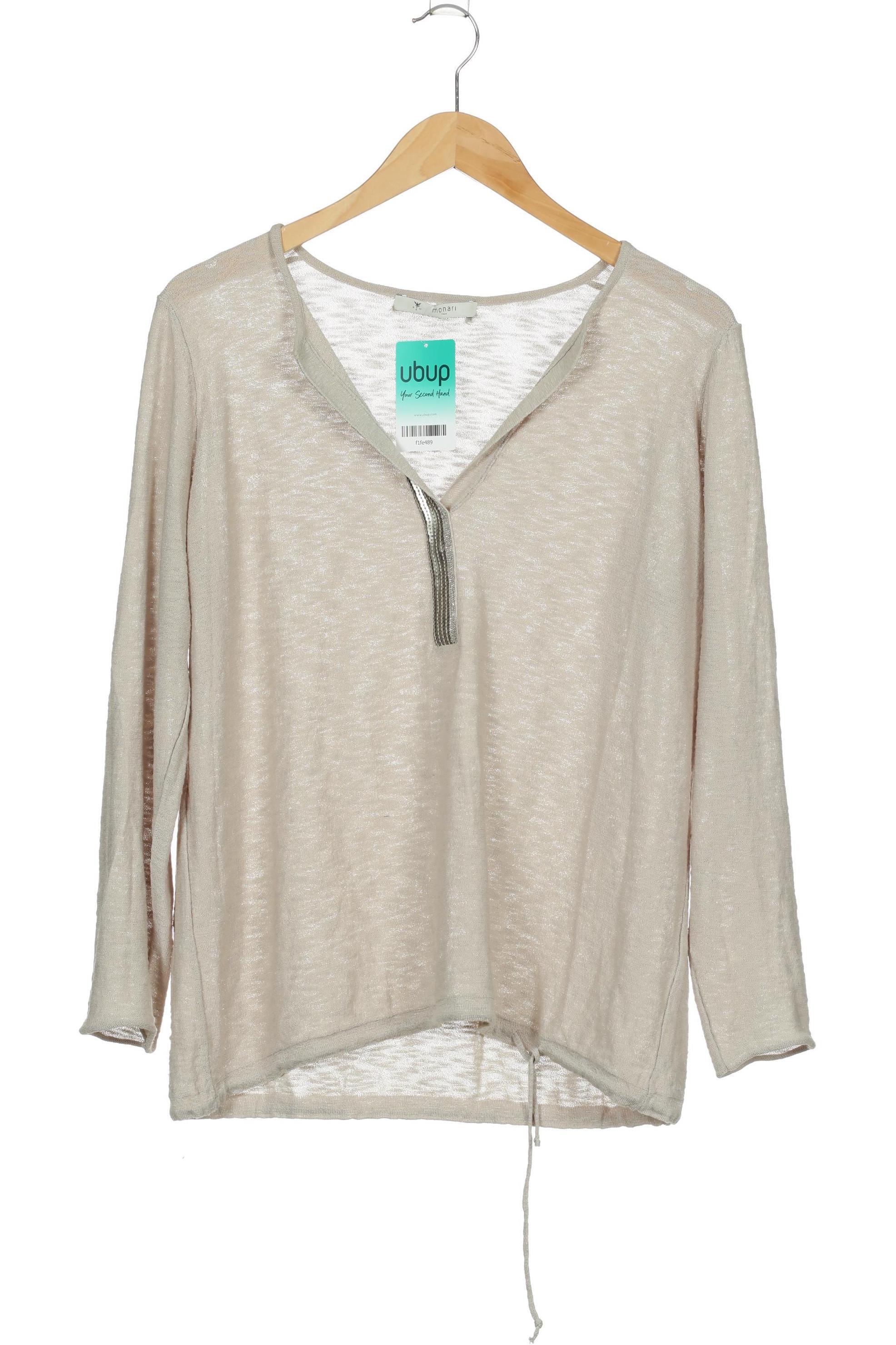 

monari Damen Pullover, beige, Gr.