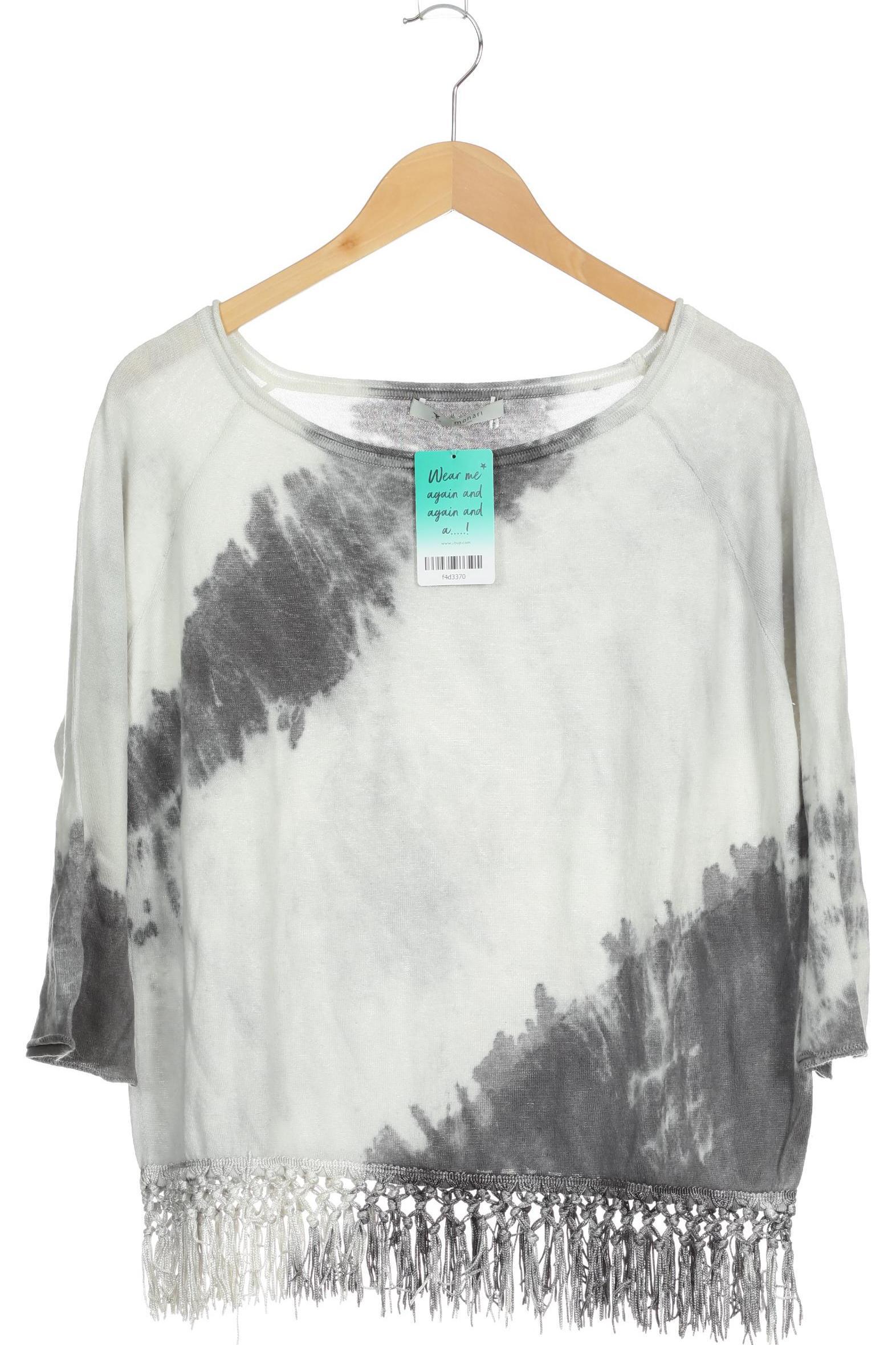 

monari Damen Pullover, grau, Gr. 38