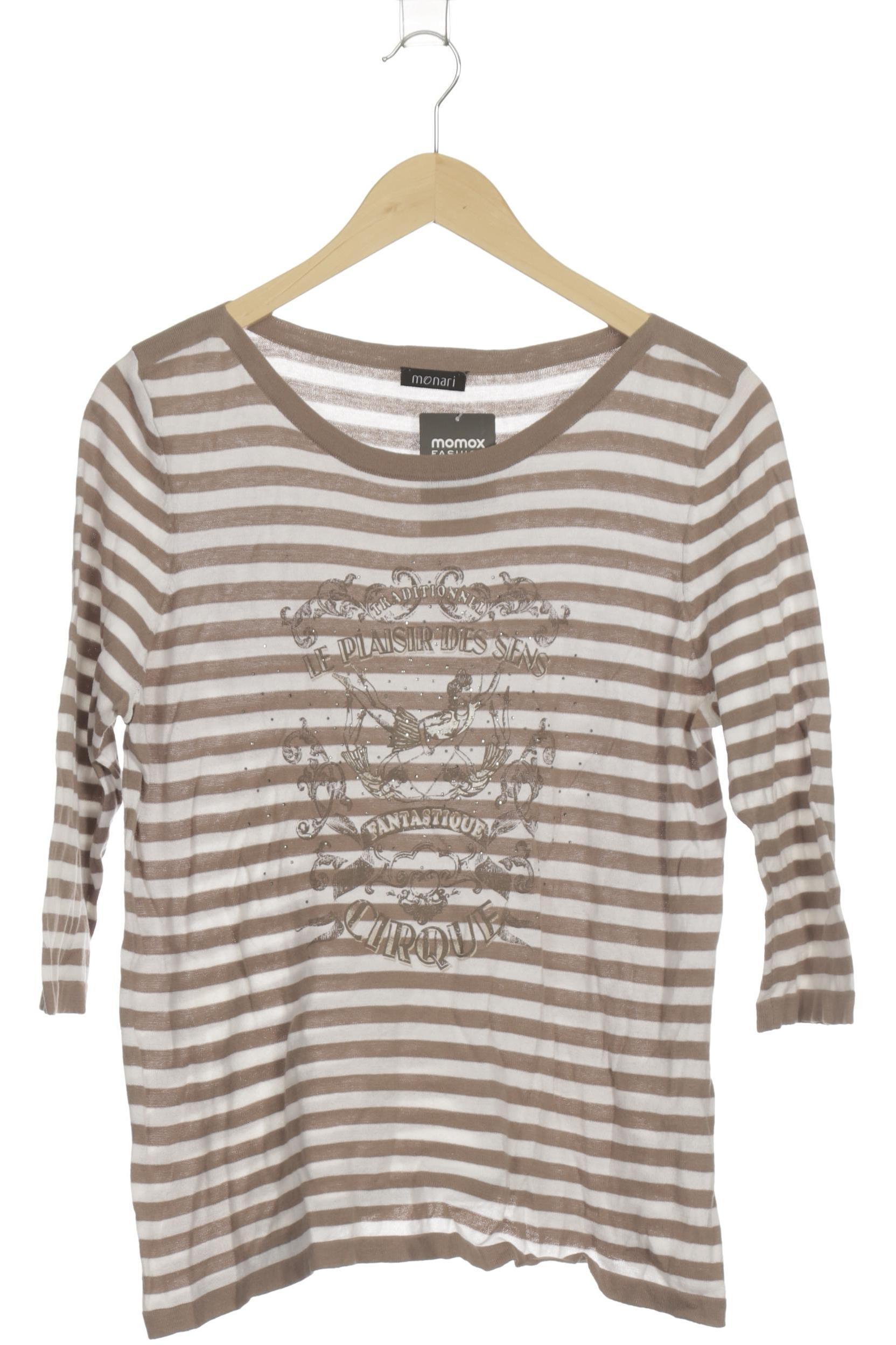 

monari Damen Pullover, beige, Gr. 44