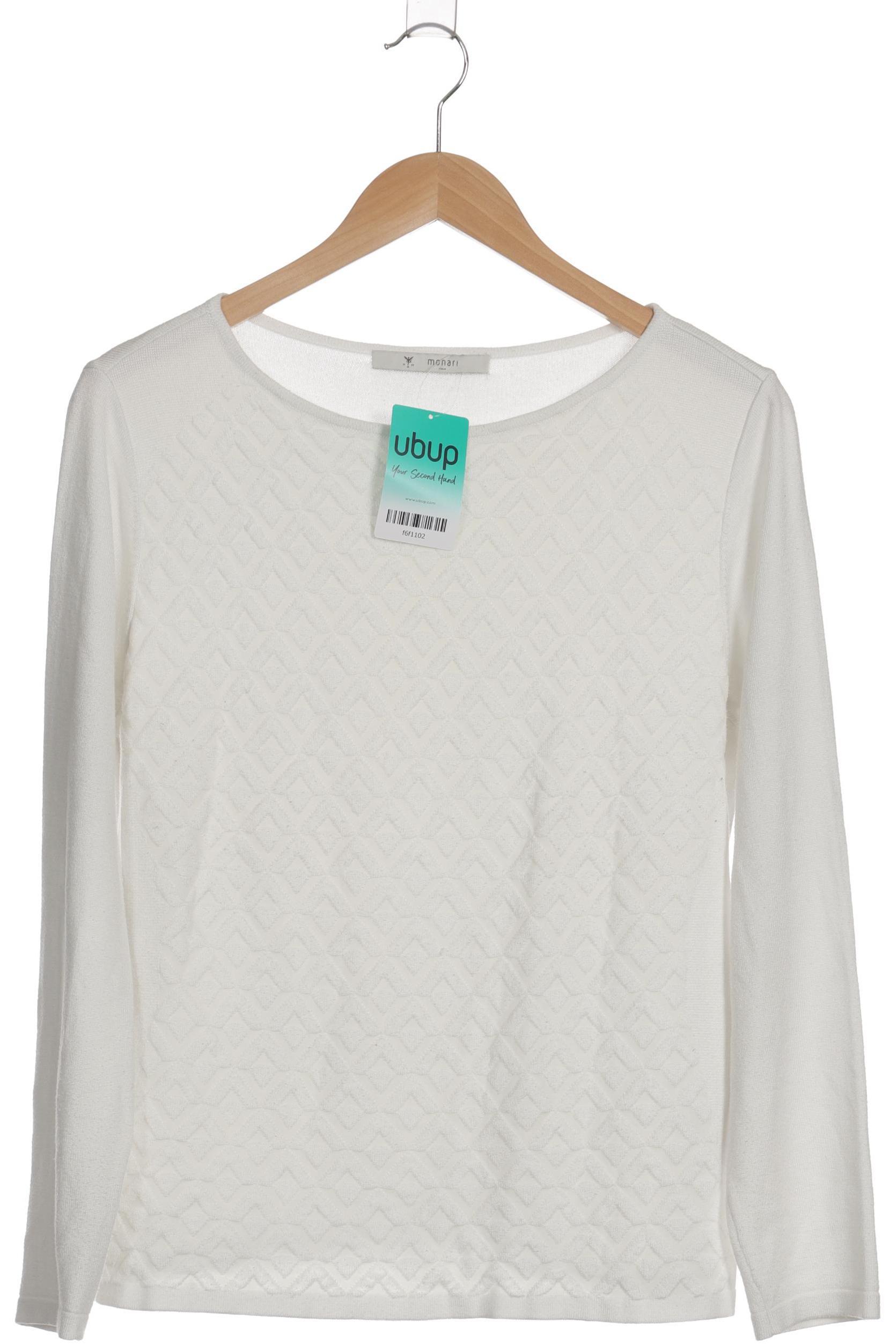 

monari Damen Pullover, weiß, Gr.