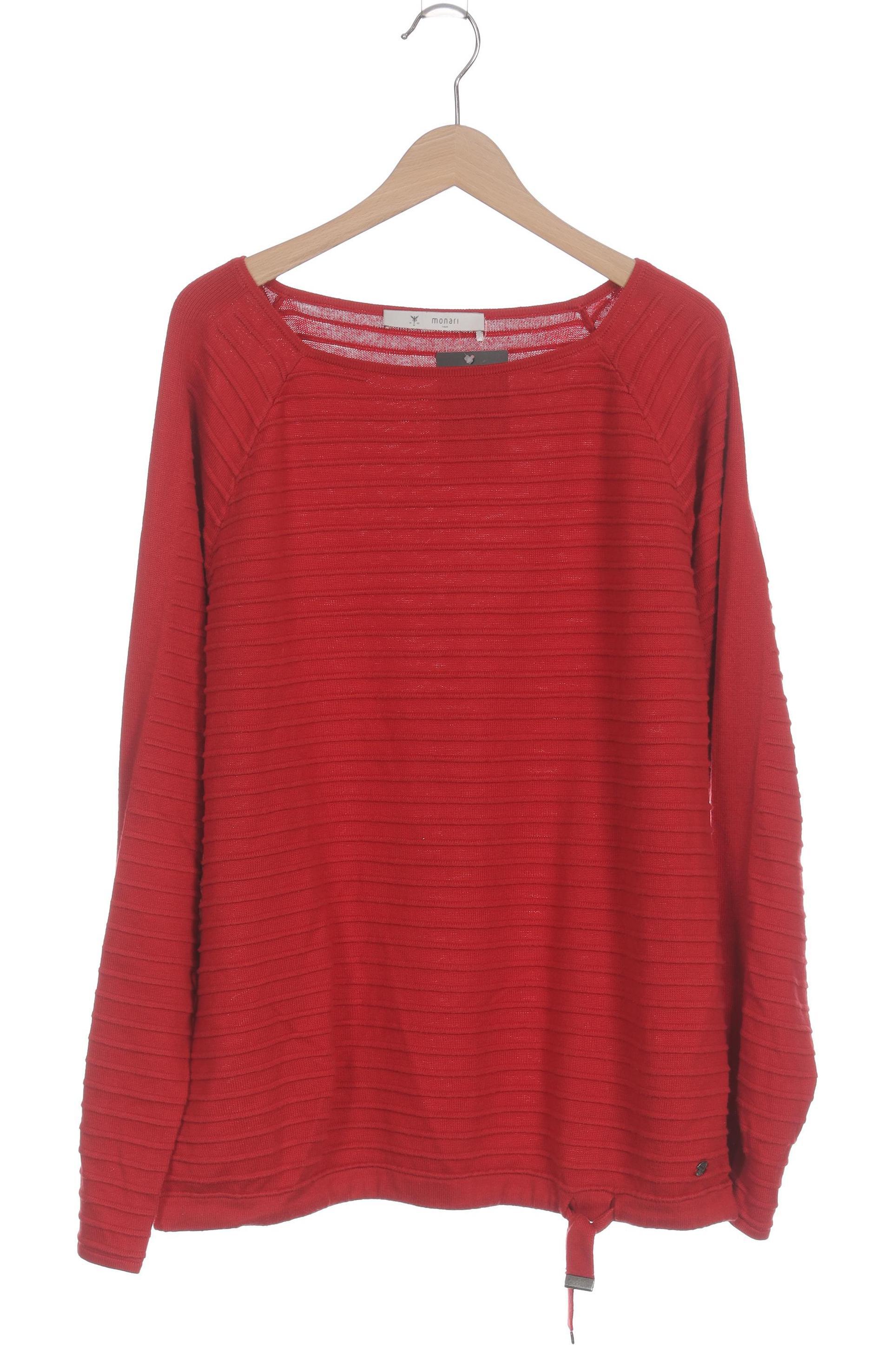 

monari Damen Pullover, rot, Gr. 38