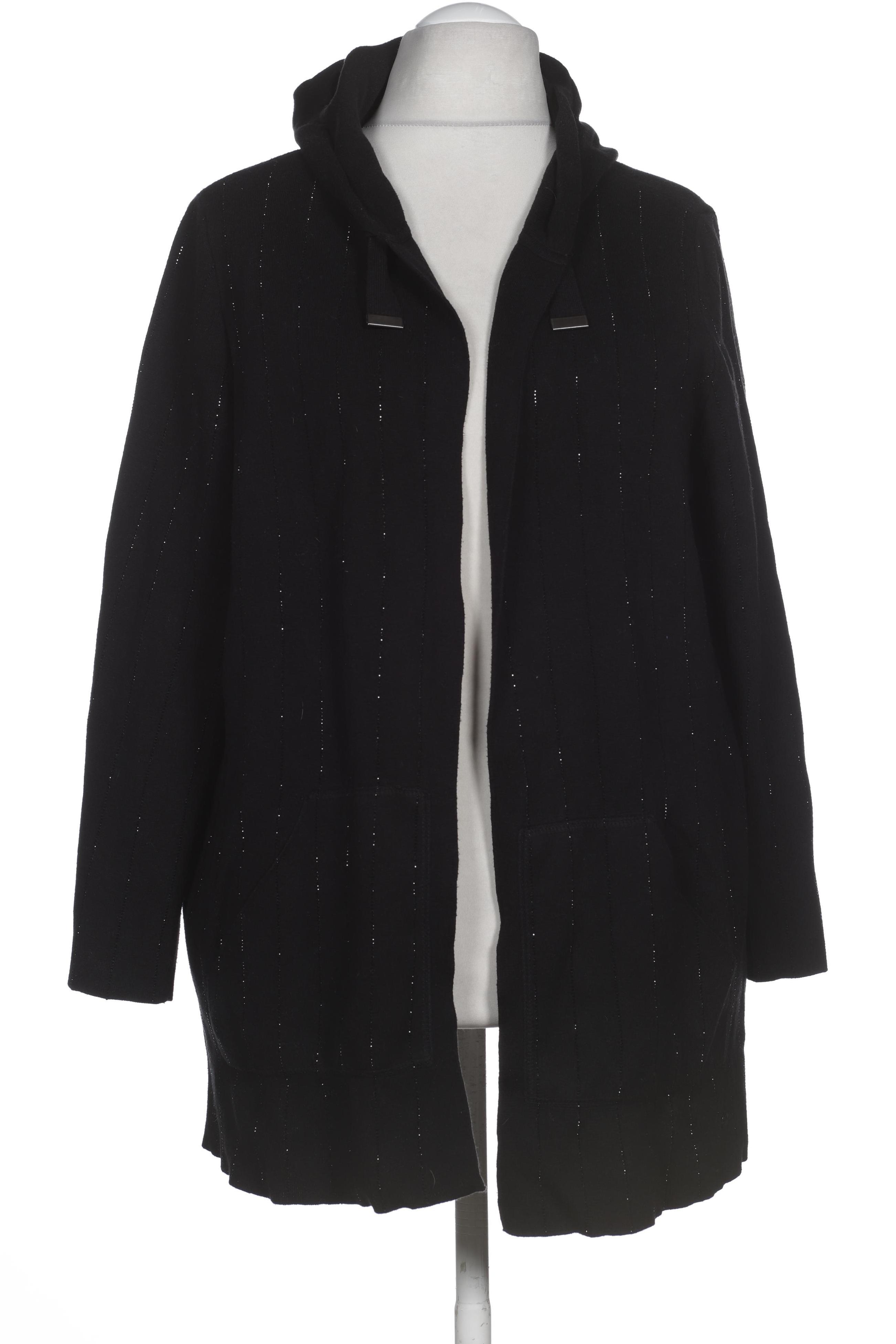 

monari Damen Strickjacke, schwarz, Gr. 46