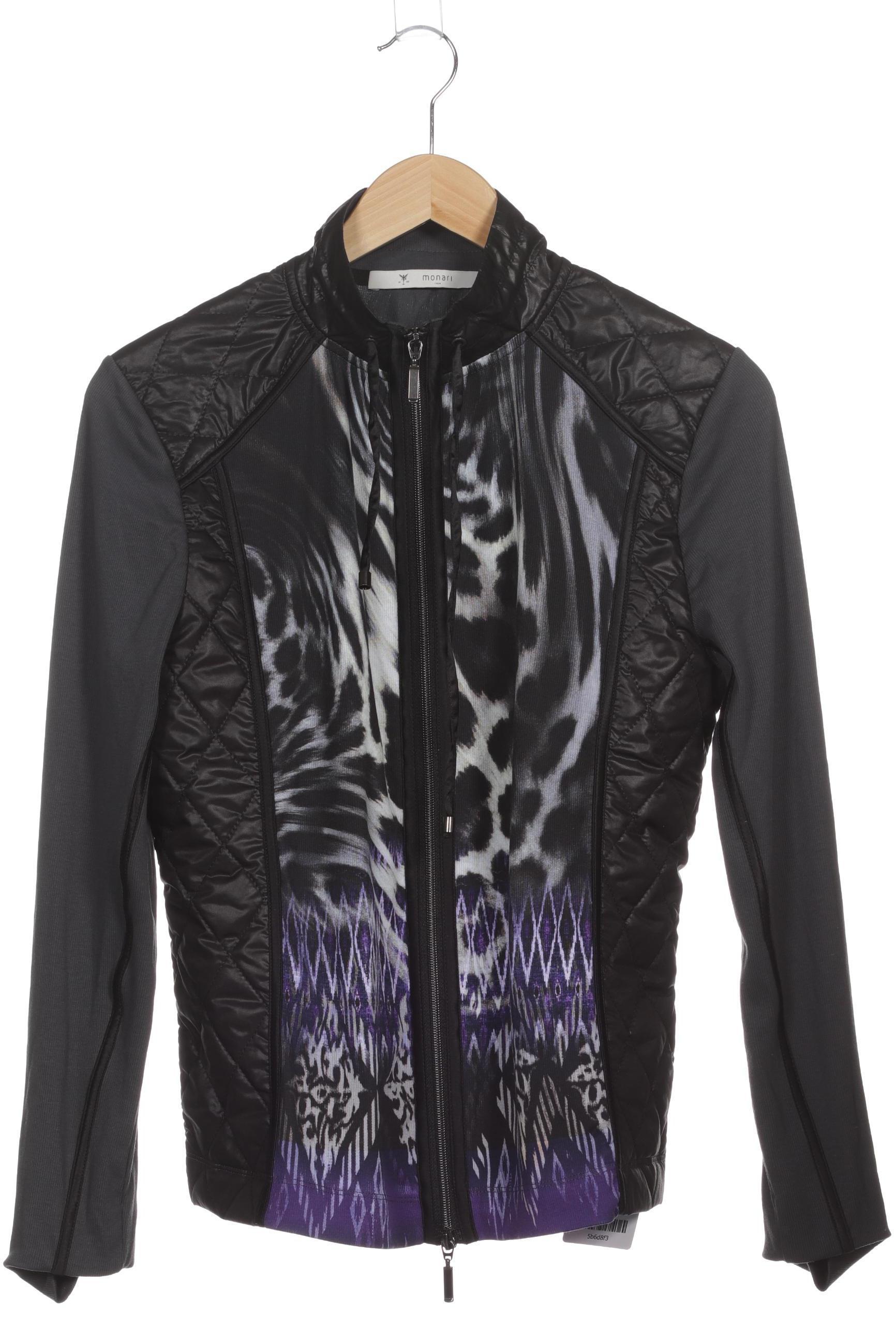 

monari Damen Strickjacke, schwarz, Gr. 42