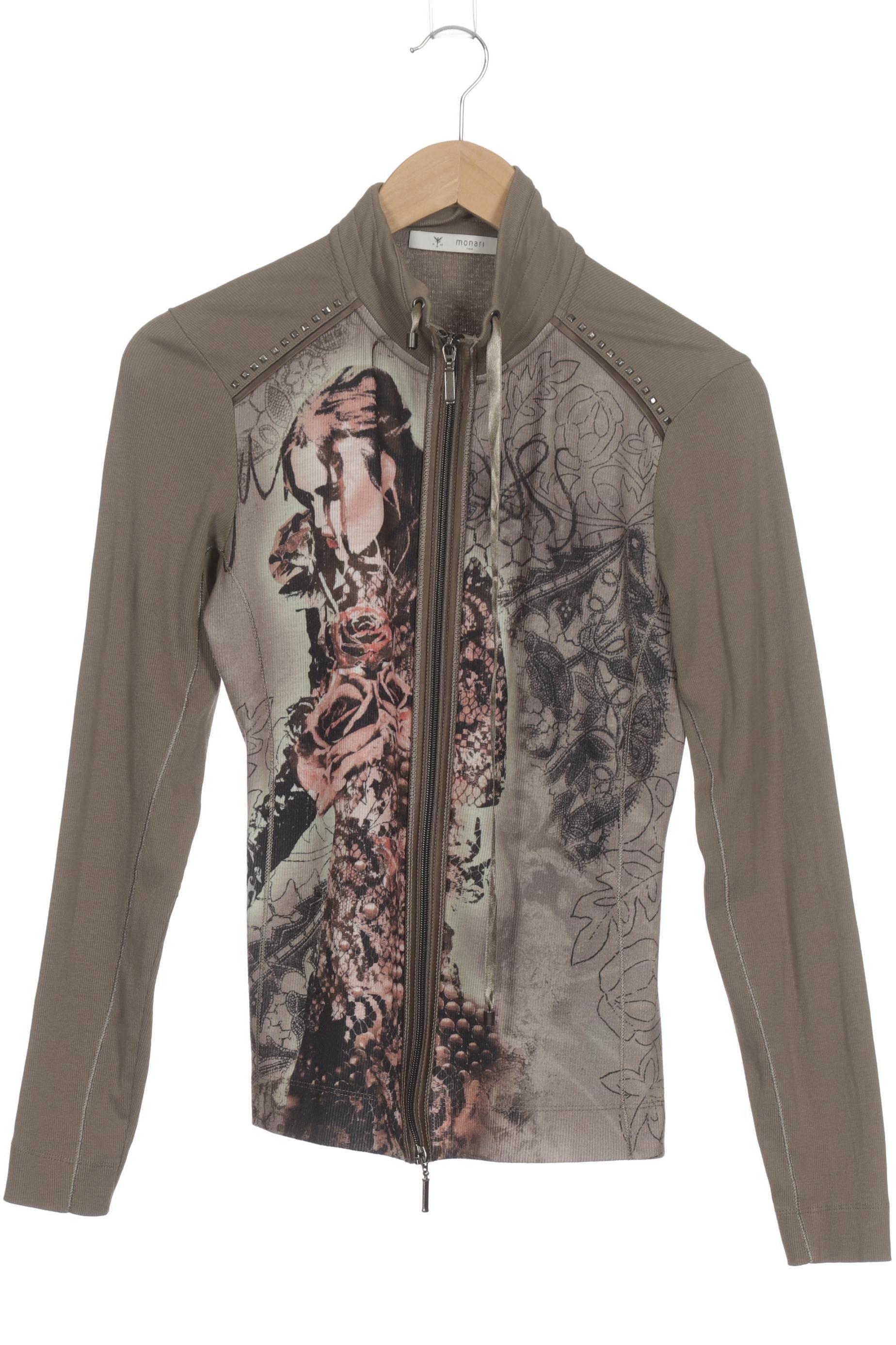 

monari Damen Strickjacke, braun, Gr. 38