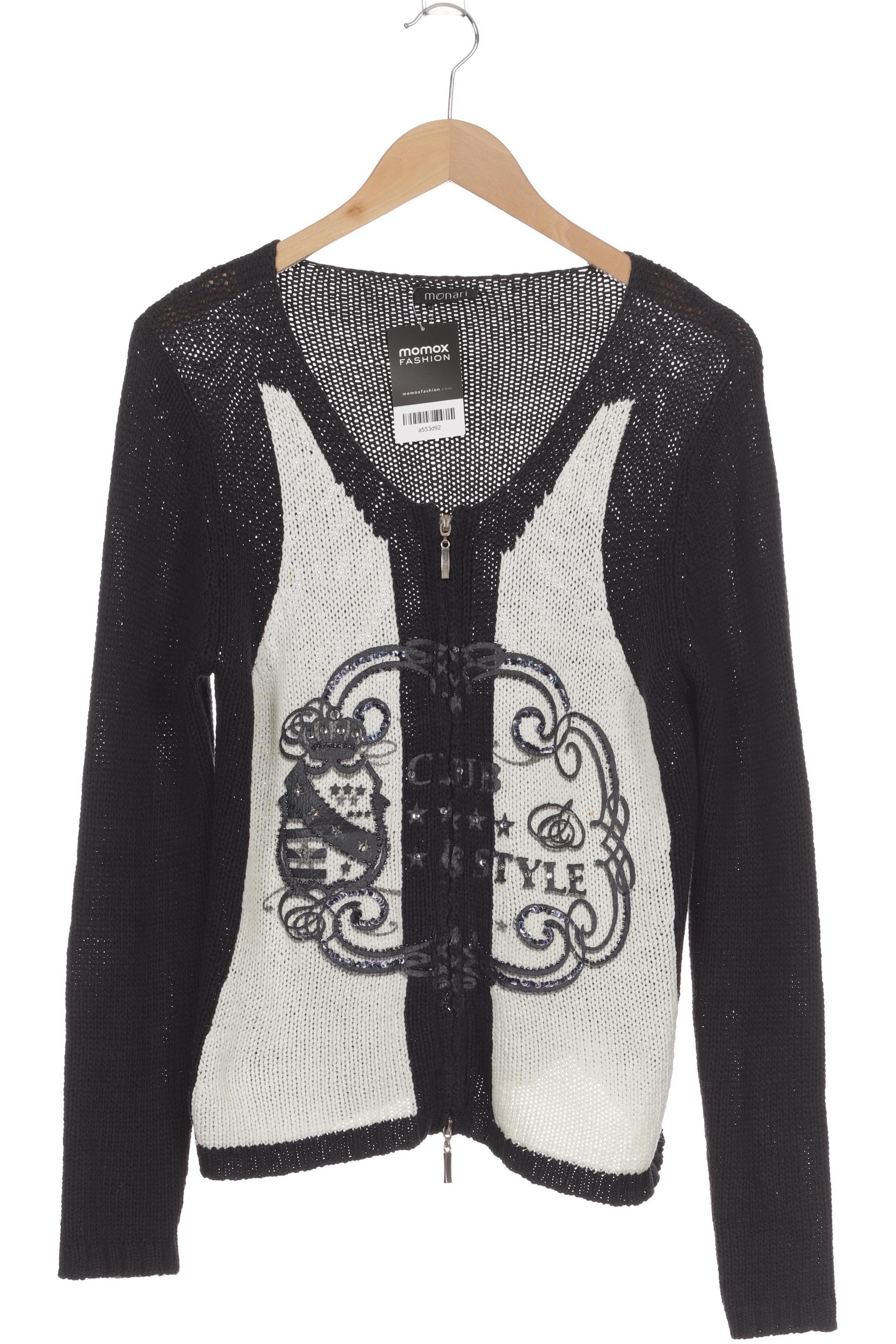 

monari Damen Strickjacke, blau, Gr. 38