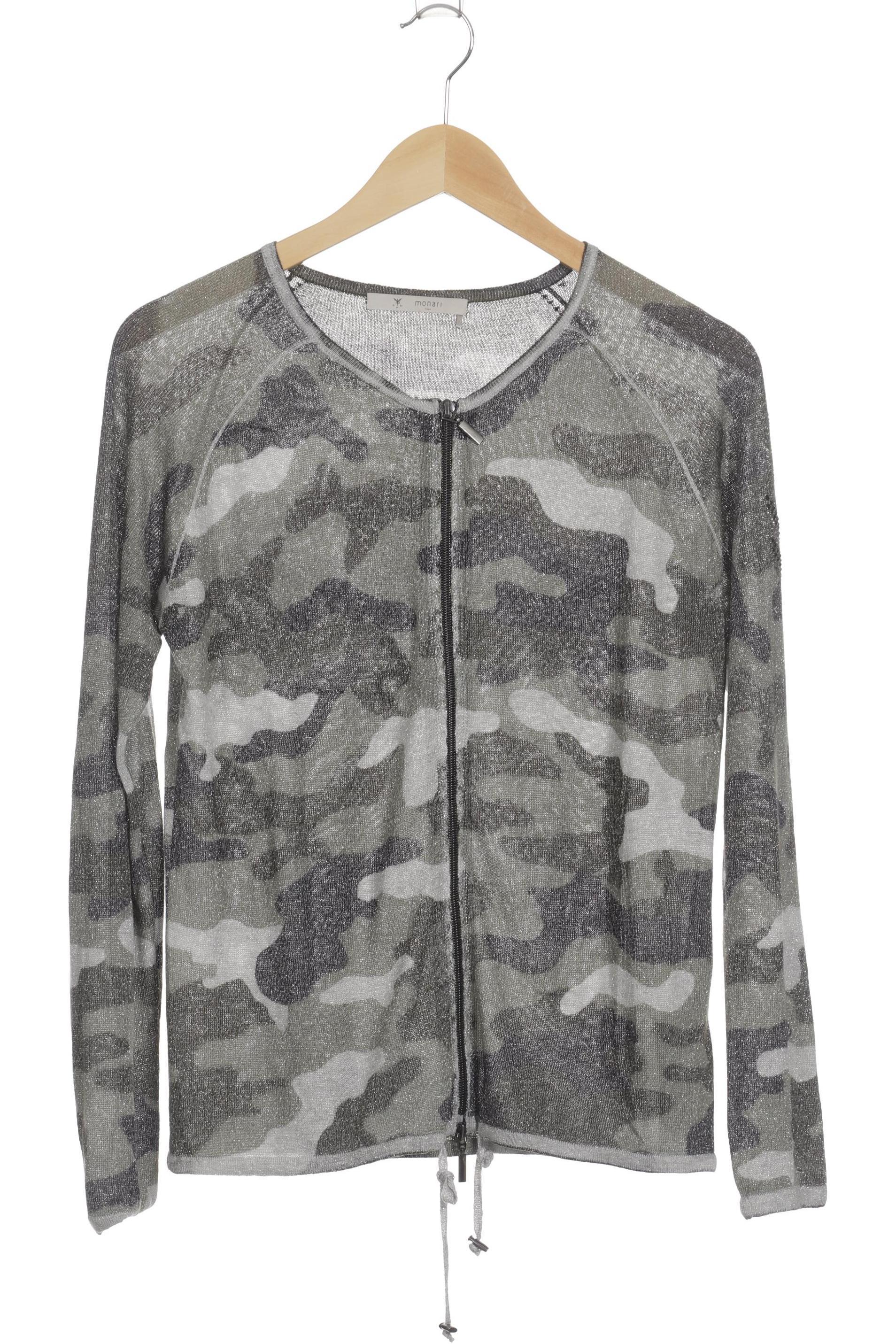 

monari Damen Strickjacke, grün, Gr. 38