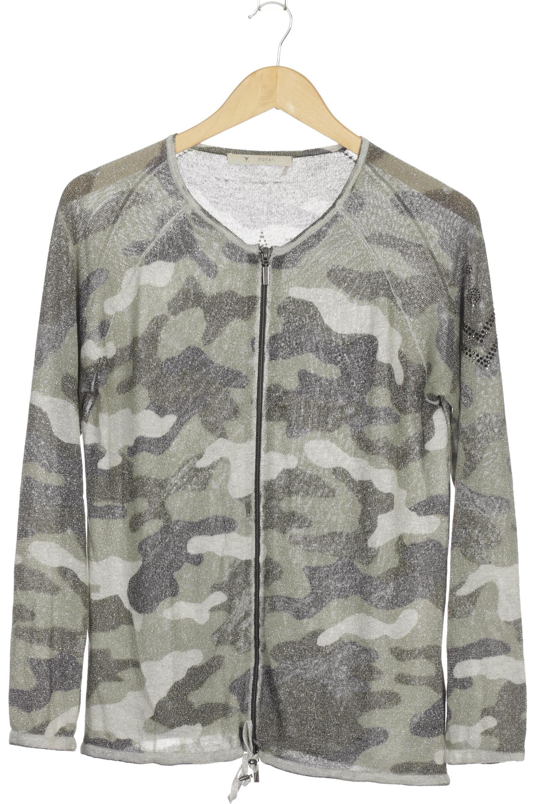 

monari Damen Strickjacke, grün, Gr. 42
