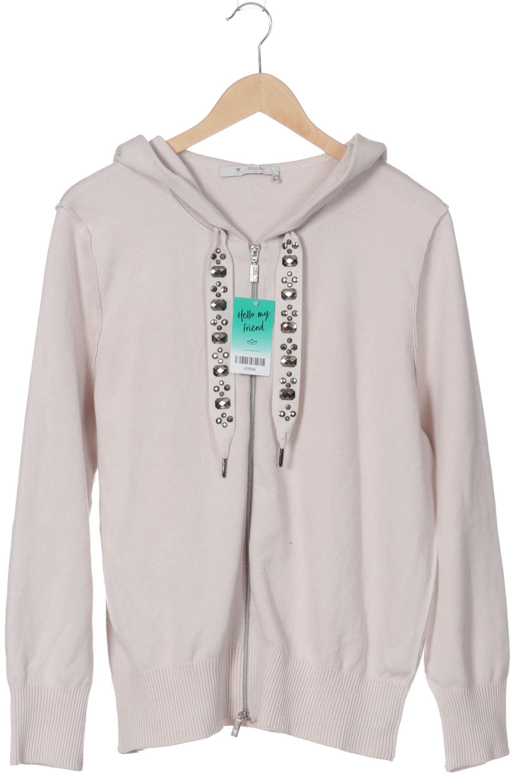 

monari Damen Strickjacke, beige, Gr. 42