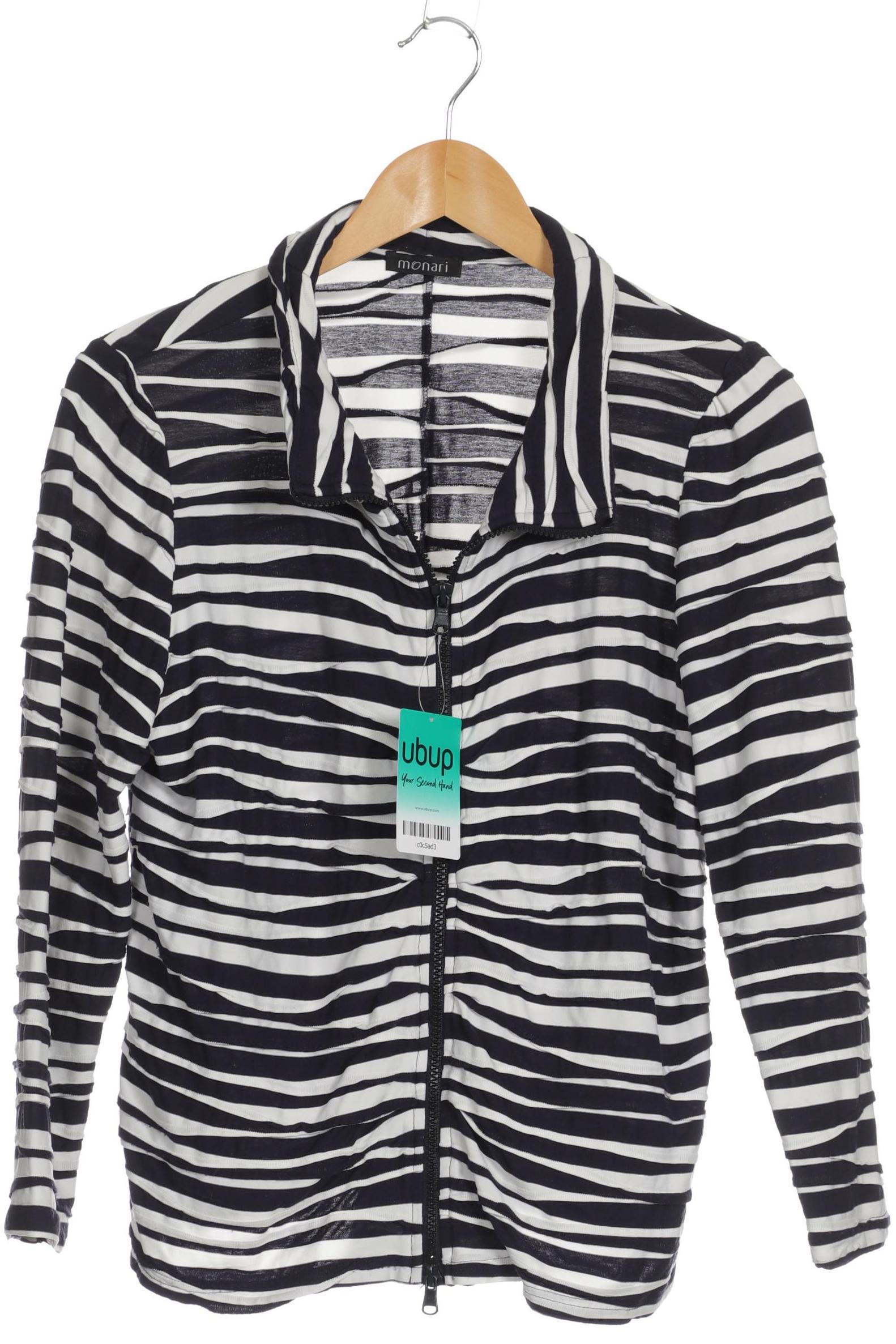 

monari Damen Strickjacke, blau, Gr. 42