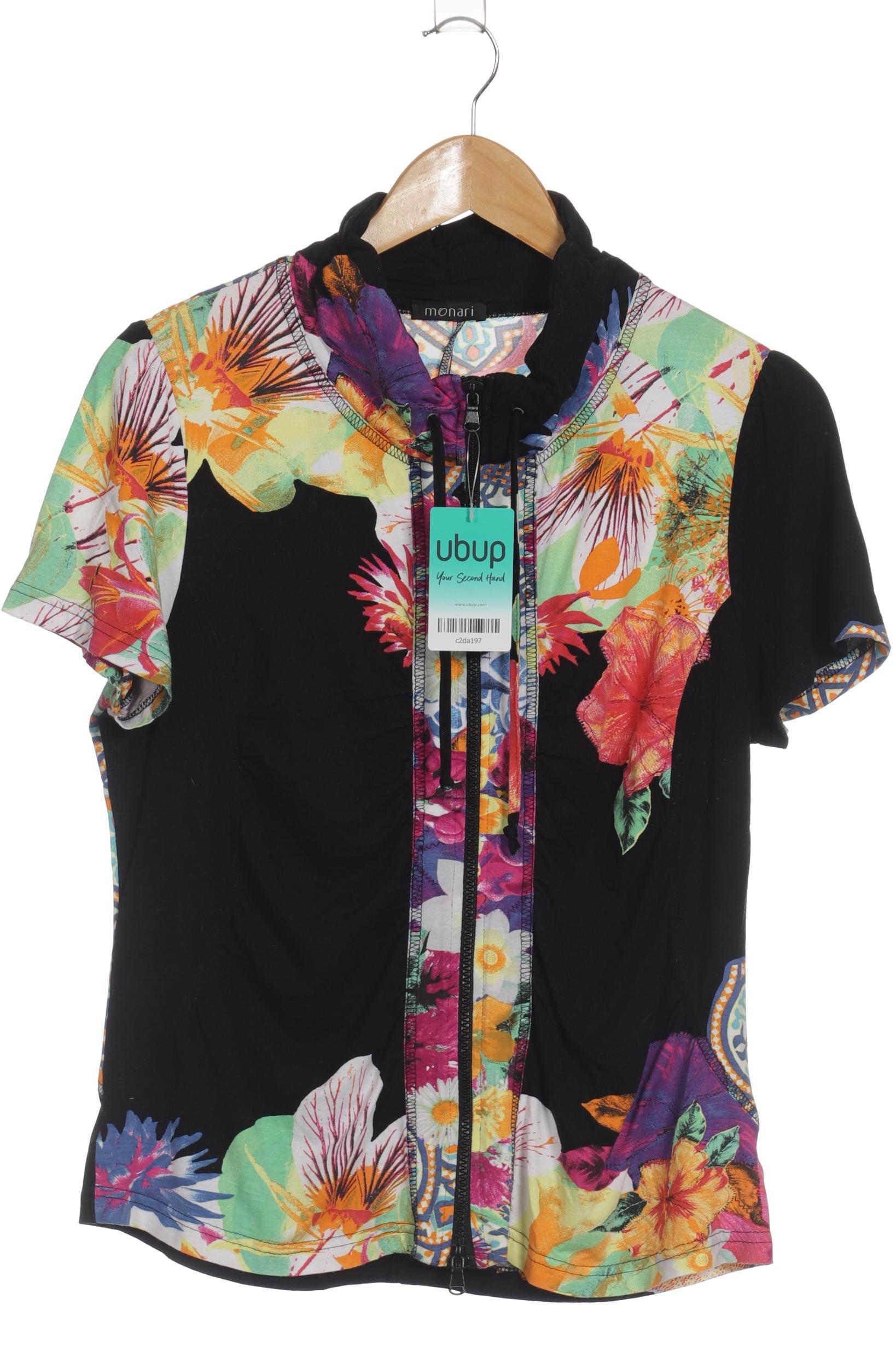 

monari Damen Strickjacke, schwarz, Gr. 42