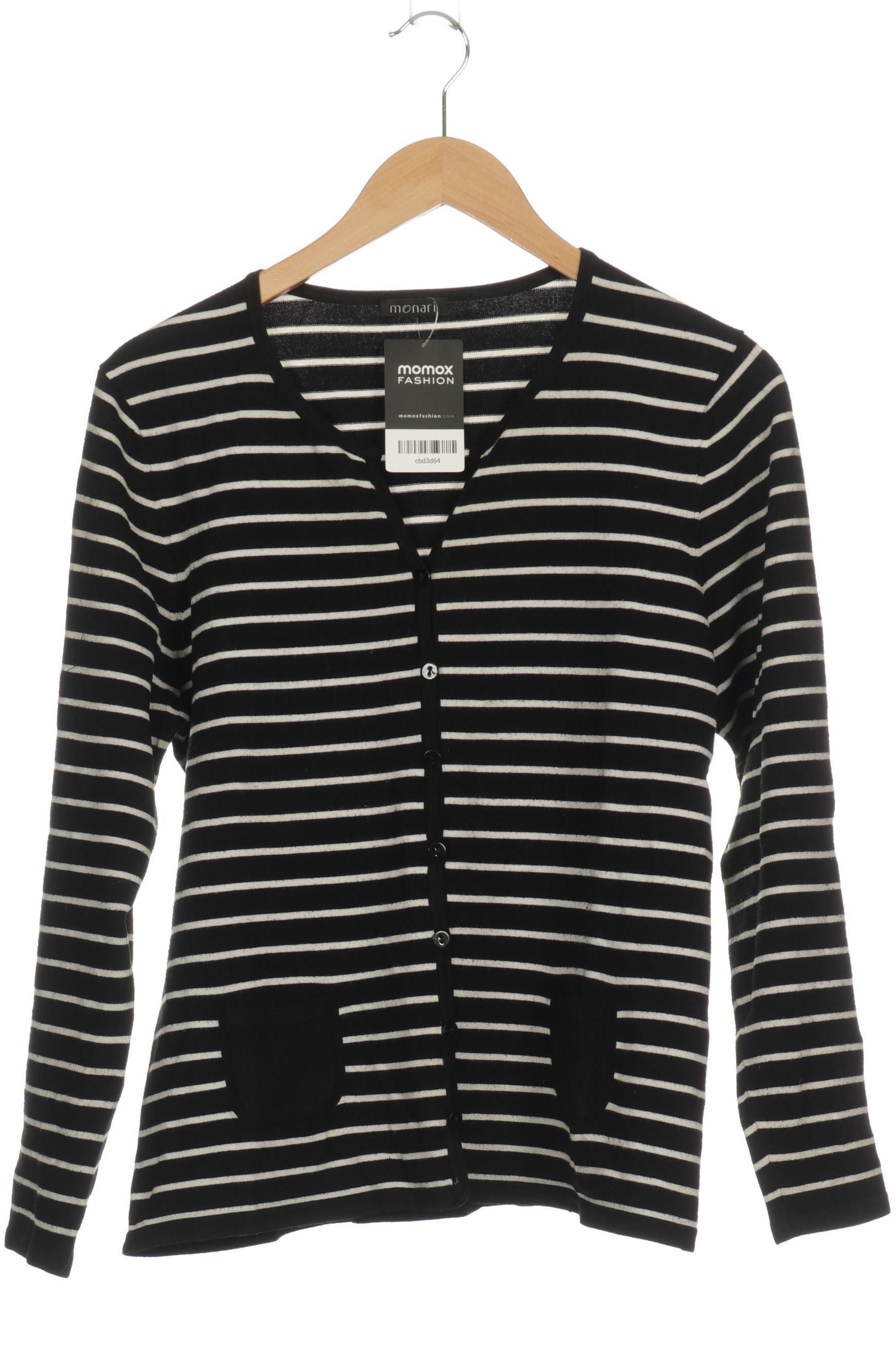 

monari Damen Strickjacke, schwarz, Gr. 42