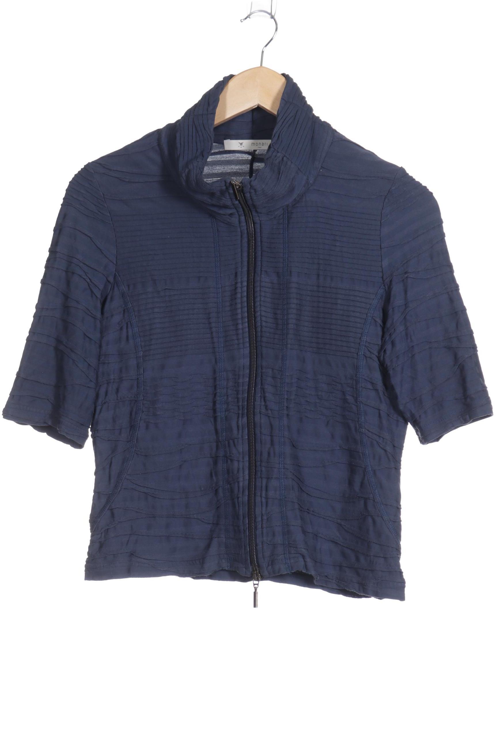 

monari Damen Strickjacke, blau, Gr. 38