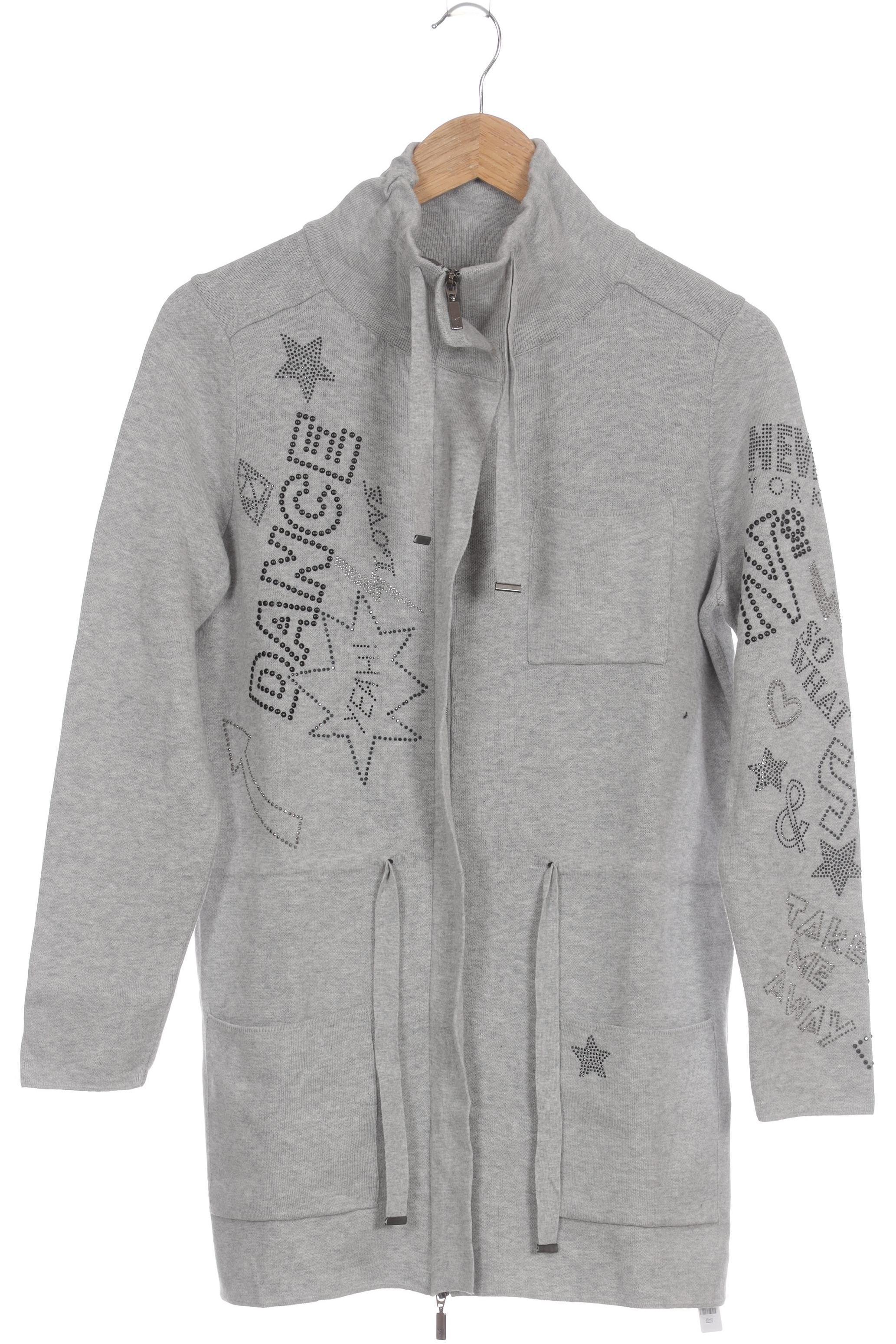 

monari Damen Strickjacke, grau, Gr. 38